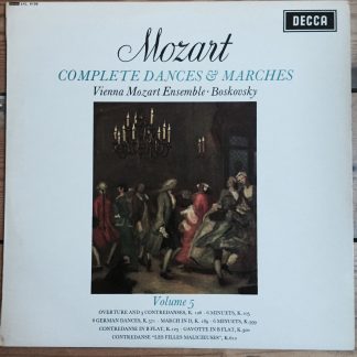 Decca Mozart LP Record vinyl
