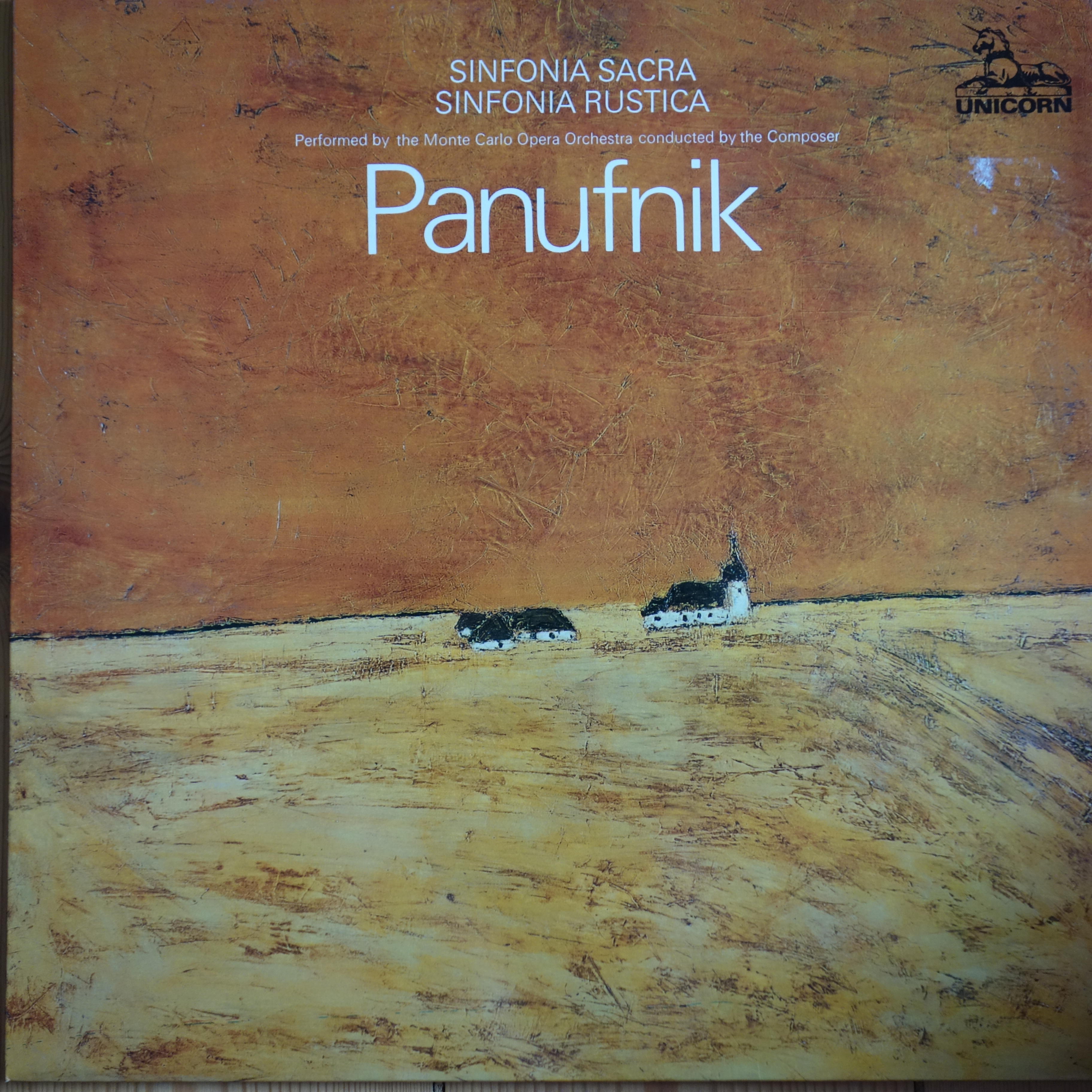 RHS 315 Panufnik Sinfonia Sacra, Sinfonia Rustica / Panufnik / Monte Carlo Opera Orch