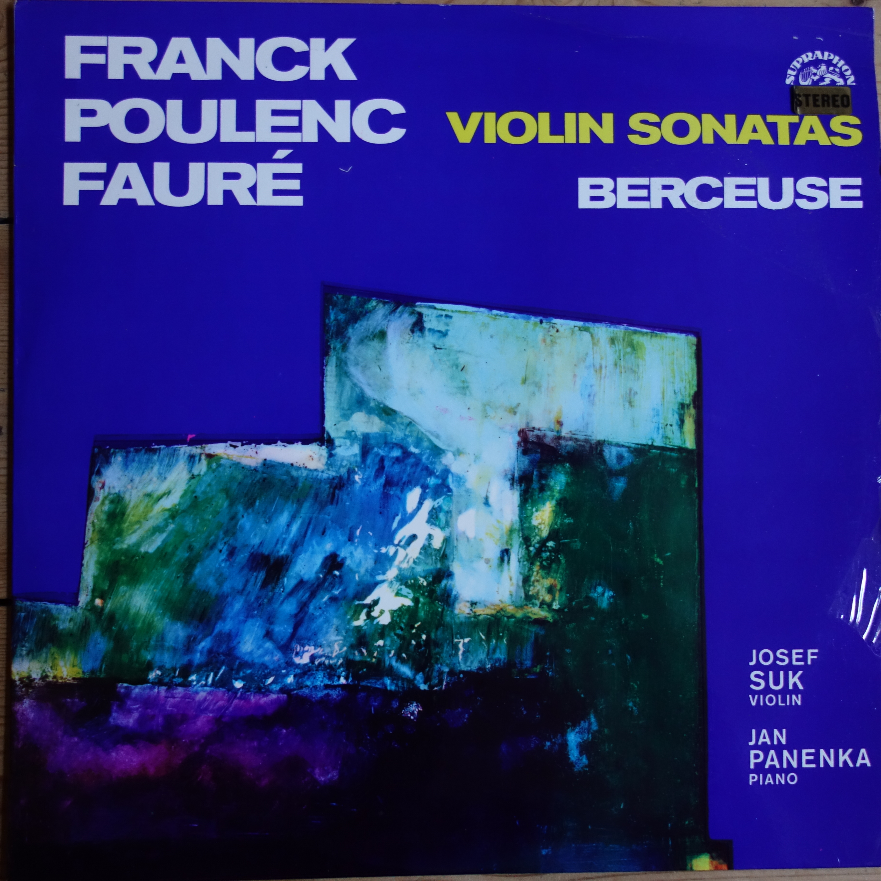 SU ST 50879 Franck / Poulenc / Faure Violin Sonatas / Josef Suk / Jan Penenka