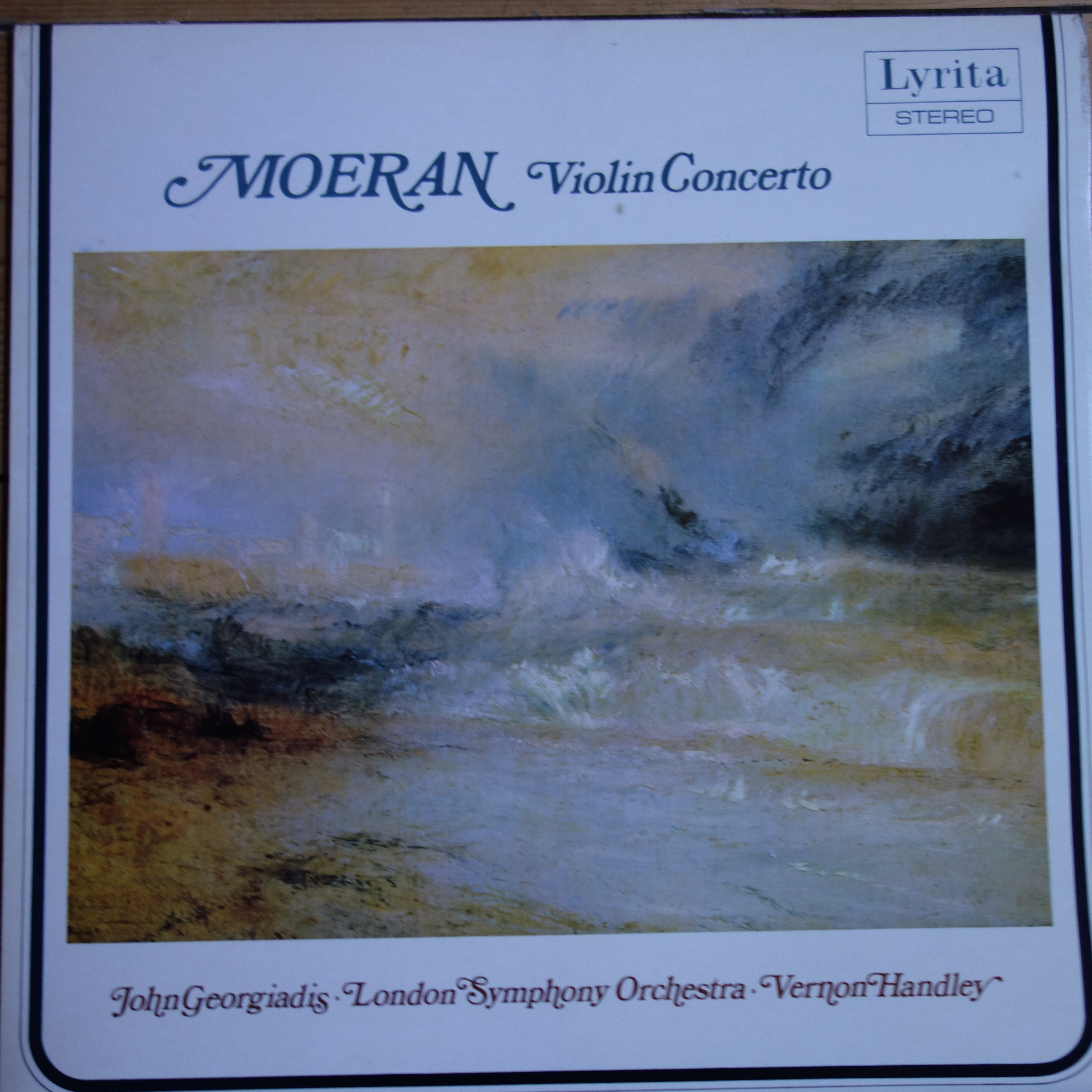 SRCS 105 E. J. Moeran Violin Concerto / John Giorgiadis / Handley / LSO