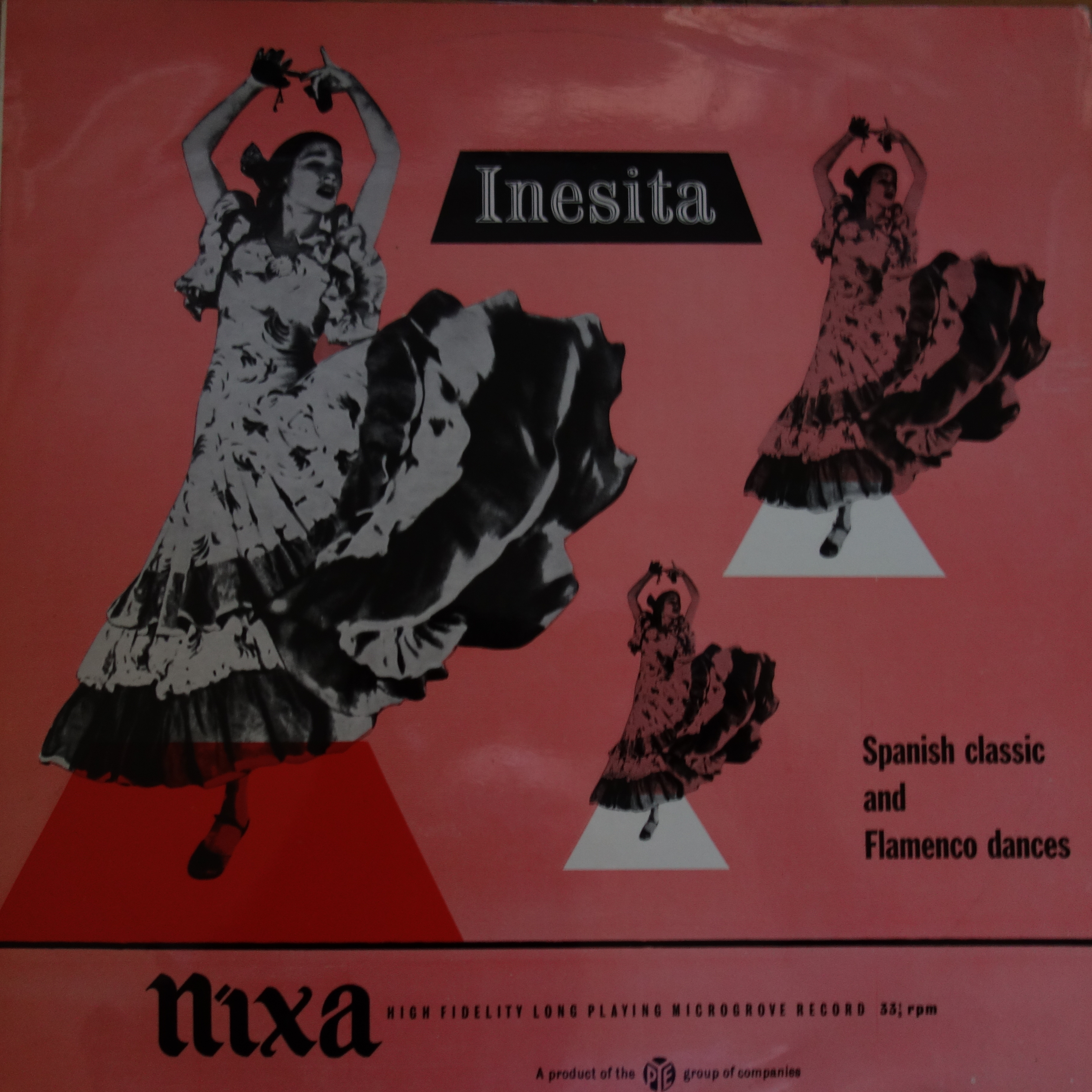 Nixa NPL 18000 Inestita in Flamenco & Classic Spanish Dances 8321 Guitar Music of Latin America Laurindo Almeida