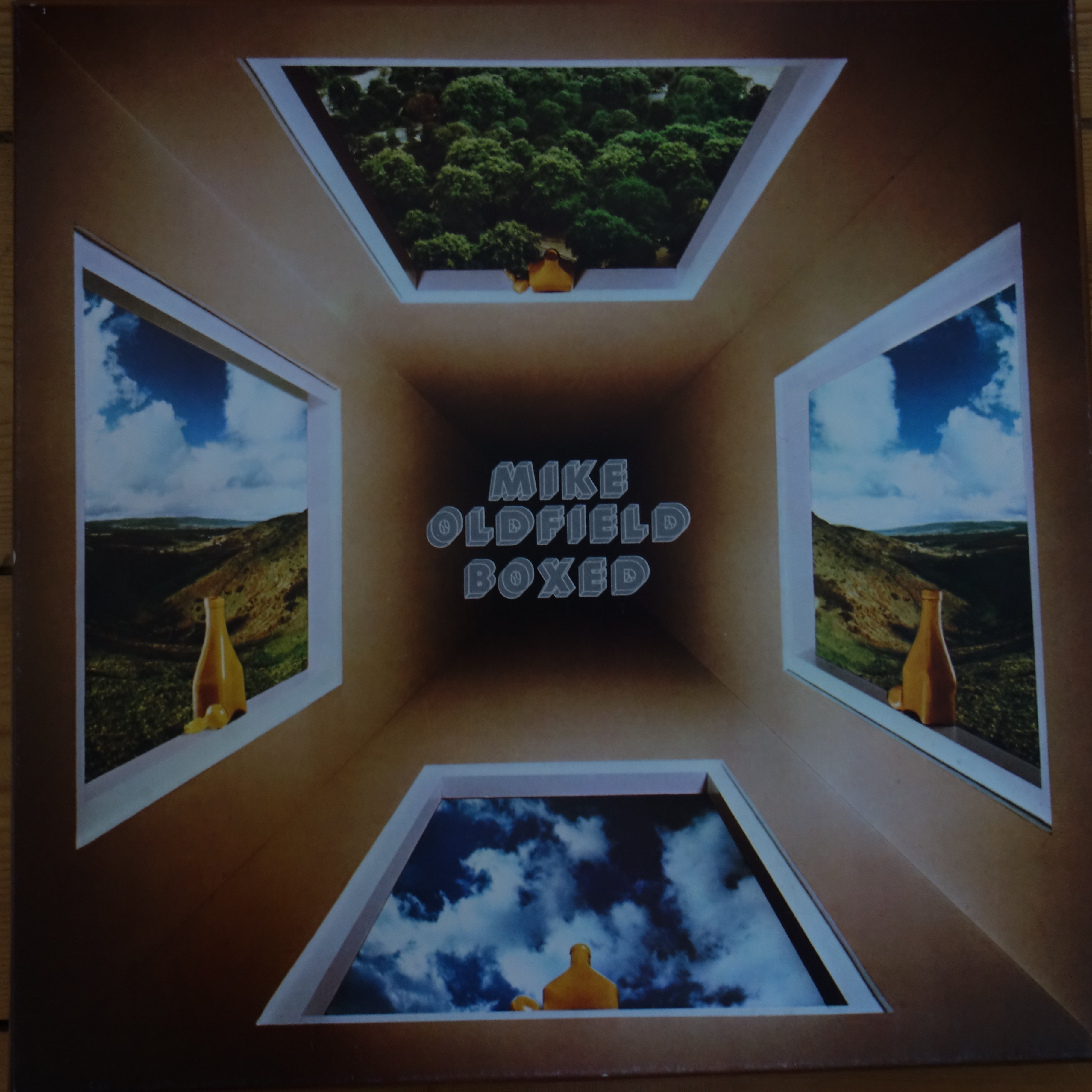 Virgin VBOX Mike Oldfield Boxed Stereo / Quadraphonic 4 LP box set