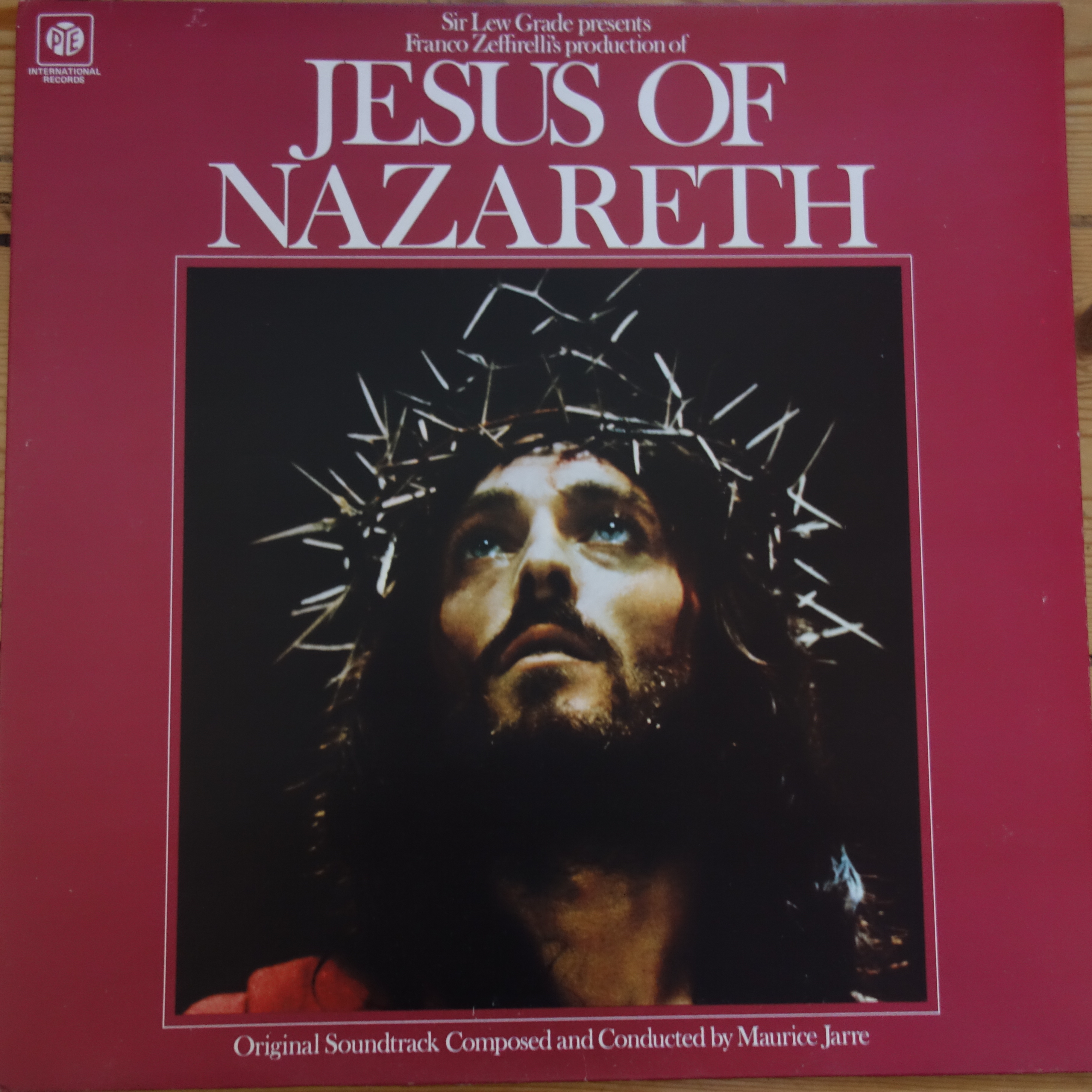 PYE NSPH 28504 Maurice Jarre Jesus of Nazareth Original Soundtrack