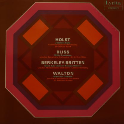 SRCS 50 Holst Japanese Suite / Bliss Melee Fantasque / Walton Music For Children / Berkeley/Britten Mont Juc