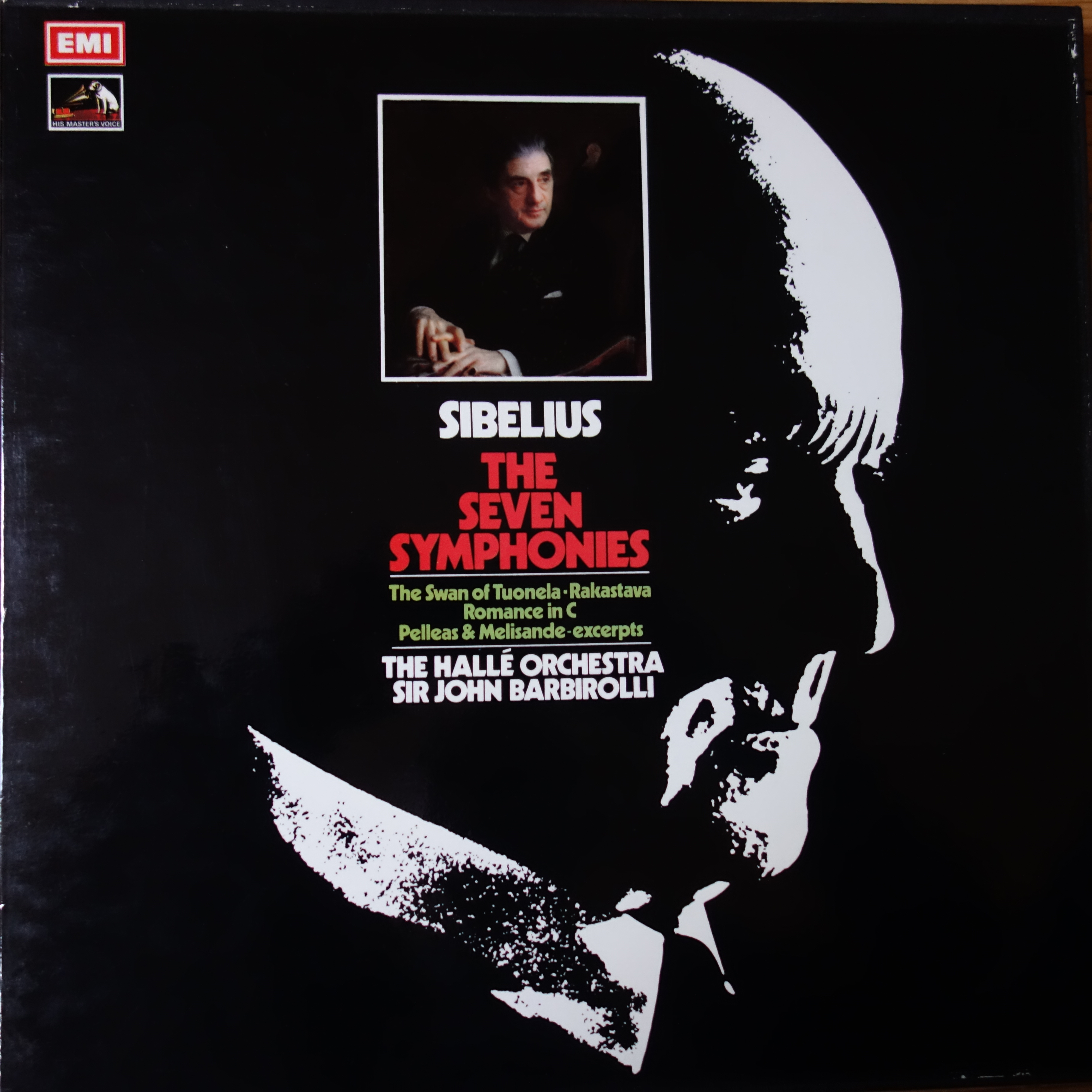 SLS 799 The Seven Symphonies / Barbirolli / Halle Orchestra 5 LP box