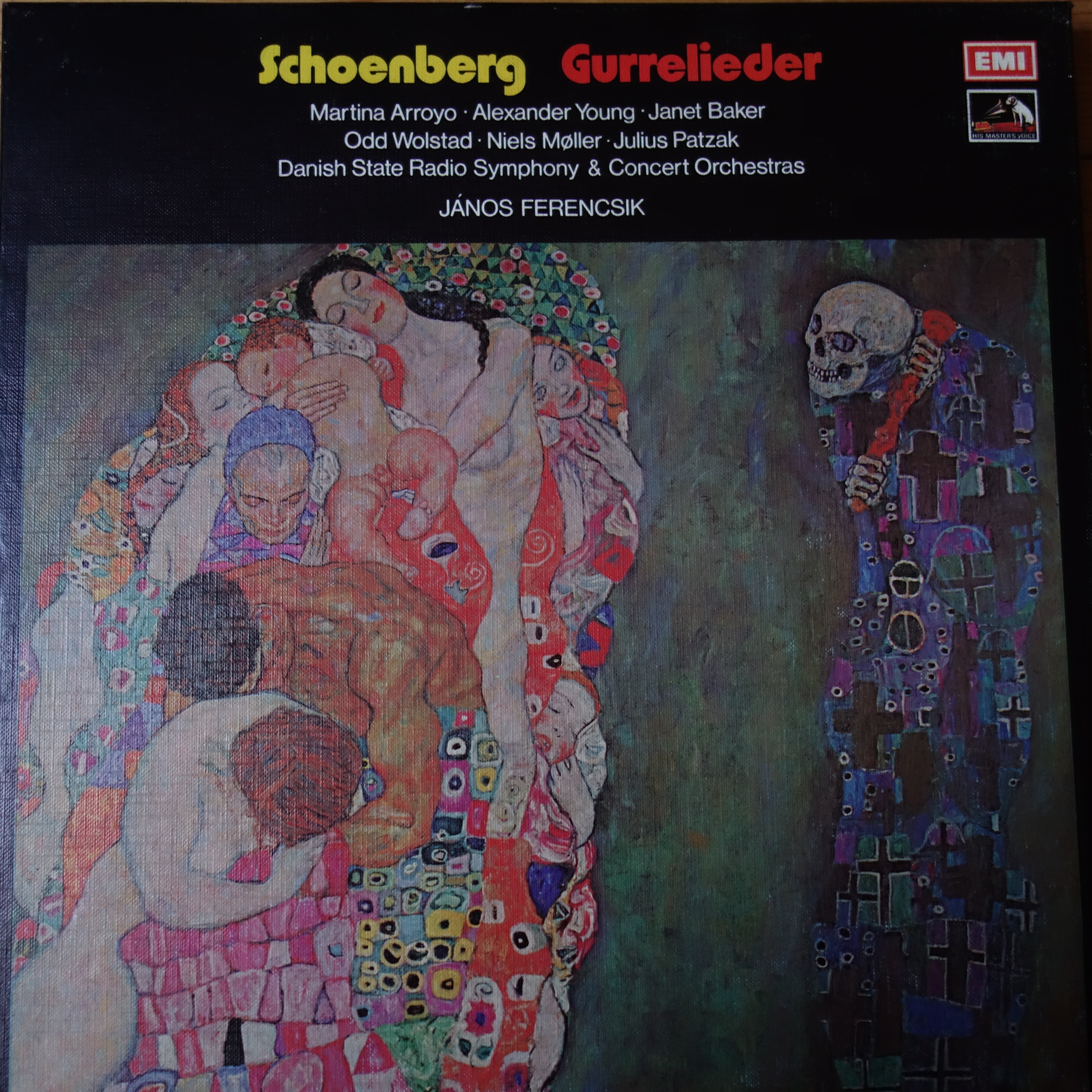 SLS 884 Schoenberg Gurrelieder / Janos Ferencsik / Danish State RSO 2 LP box