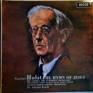 SXL 6006 Holst The Hymn of Jesus / Boult / LPO etc. HP List