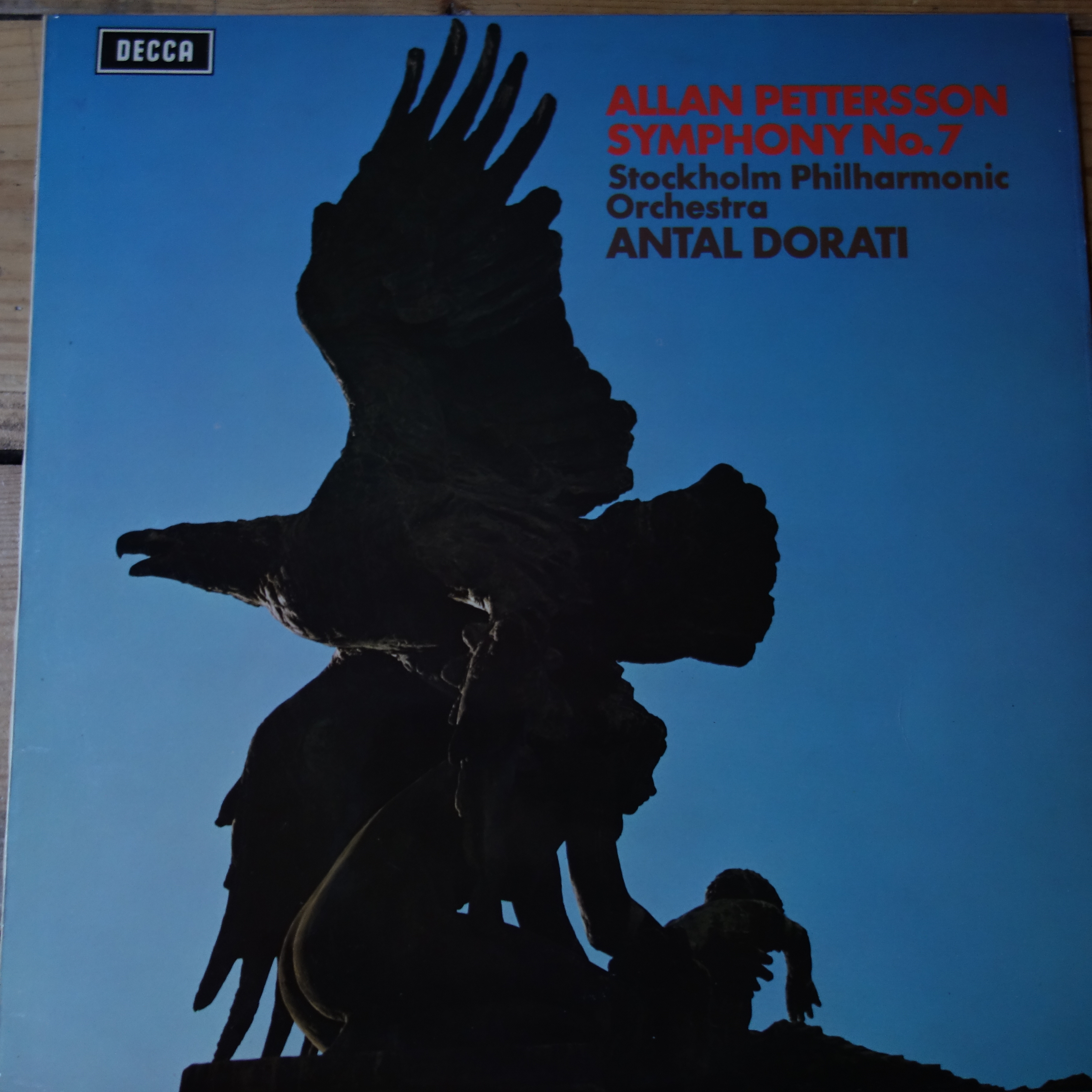 SXL 6538 Allan Pettersson Symphony No. 7 / Dorati / Stockholm Philharmonic Orchestra