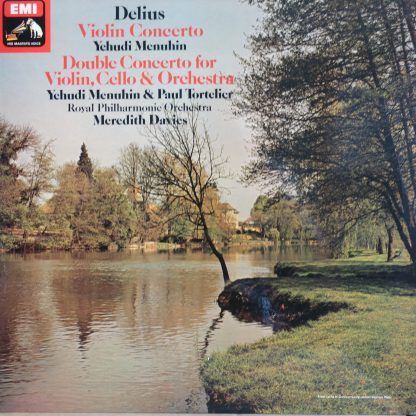 ASD 3343 Delius Violin Concerto / Double Concerto / Menuhin / Tortelier / Davies RPO