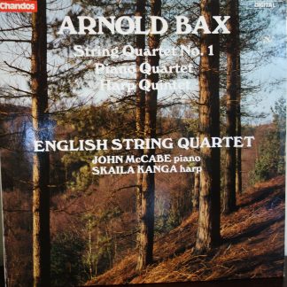 ABRD 1113 Arnold Bax String Quartet No. 1, Piano Quartet, Harp Quintet / English String Quartet, McCabe, Kanga
