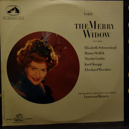 SAN 101-2 Lehar The Merry Widow / Schwarzkopf, etc. / Matacic 2 LP set White Angel