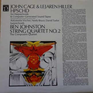 H-71224 John Cage & Lejaren Hiller HPSCHD / Johnston String Quartet No. 2