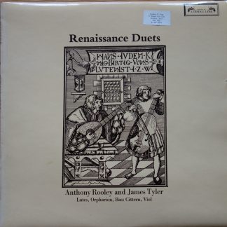SOL 325 Renaissance Duets Anthony Rooley & James Tyler