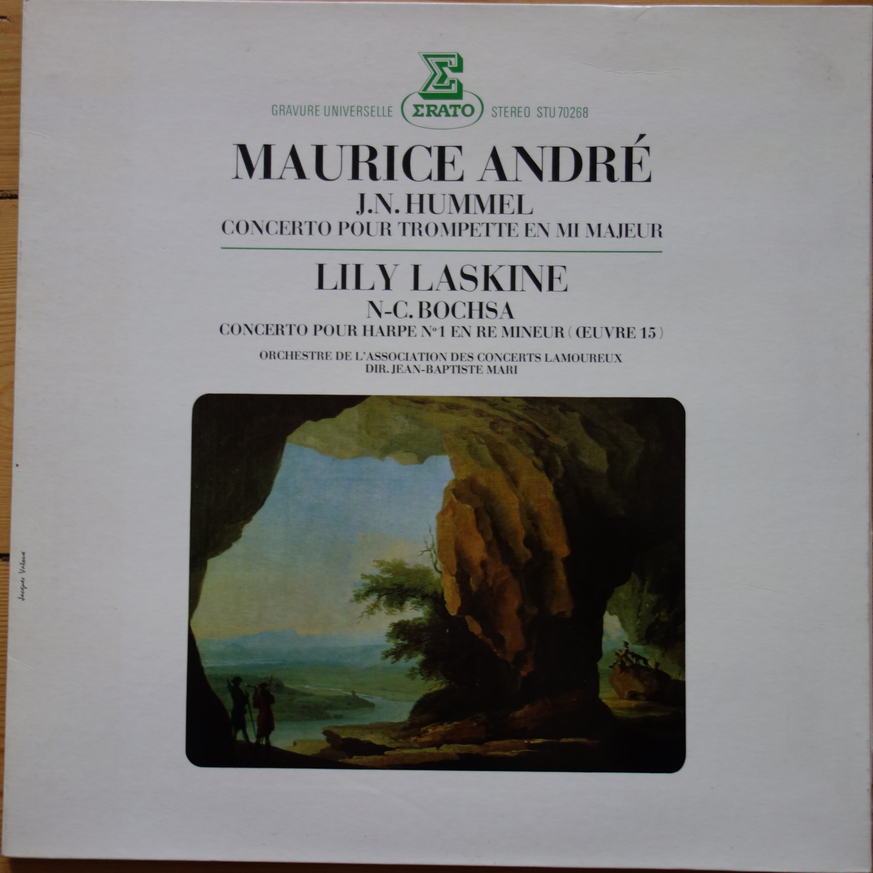 STU 70268 Hummel / Bochsa Concertos / Maurice Andre / Lily Laskine