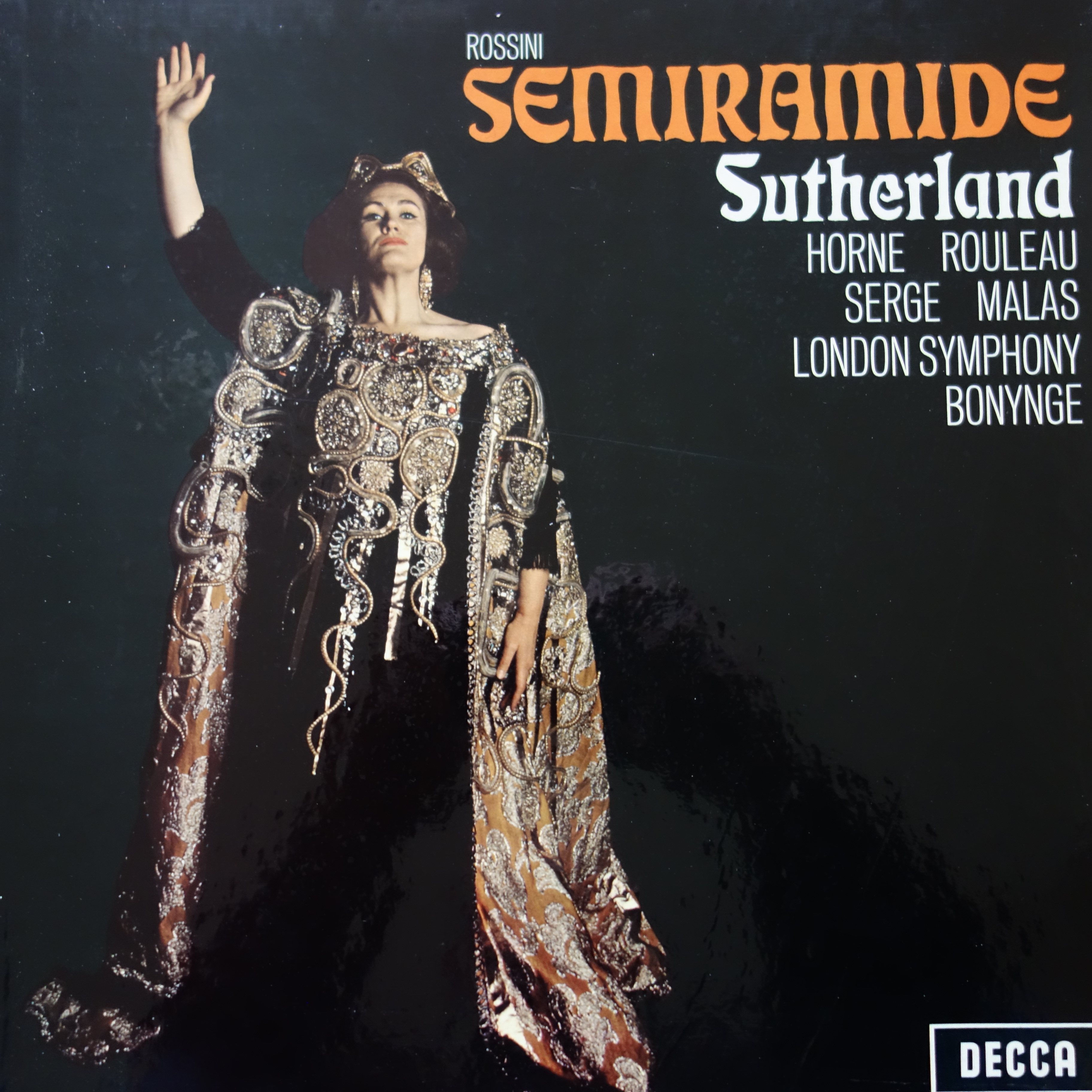 SET 317-9 Rossini Semiramide / Sutherland / Bonynge etc. W/B 3 LP box
