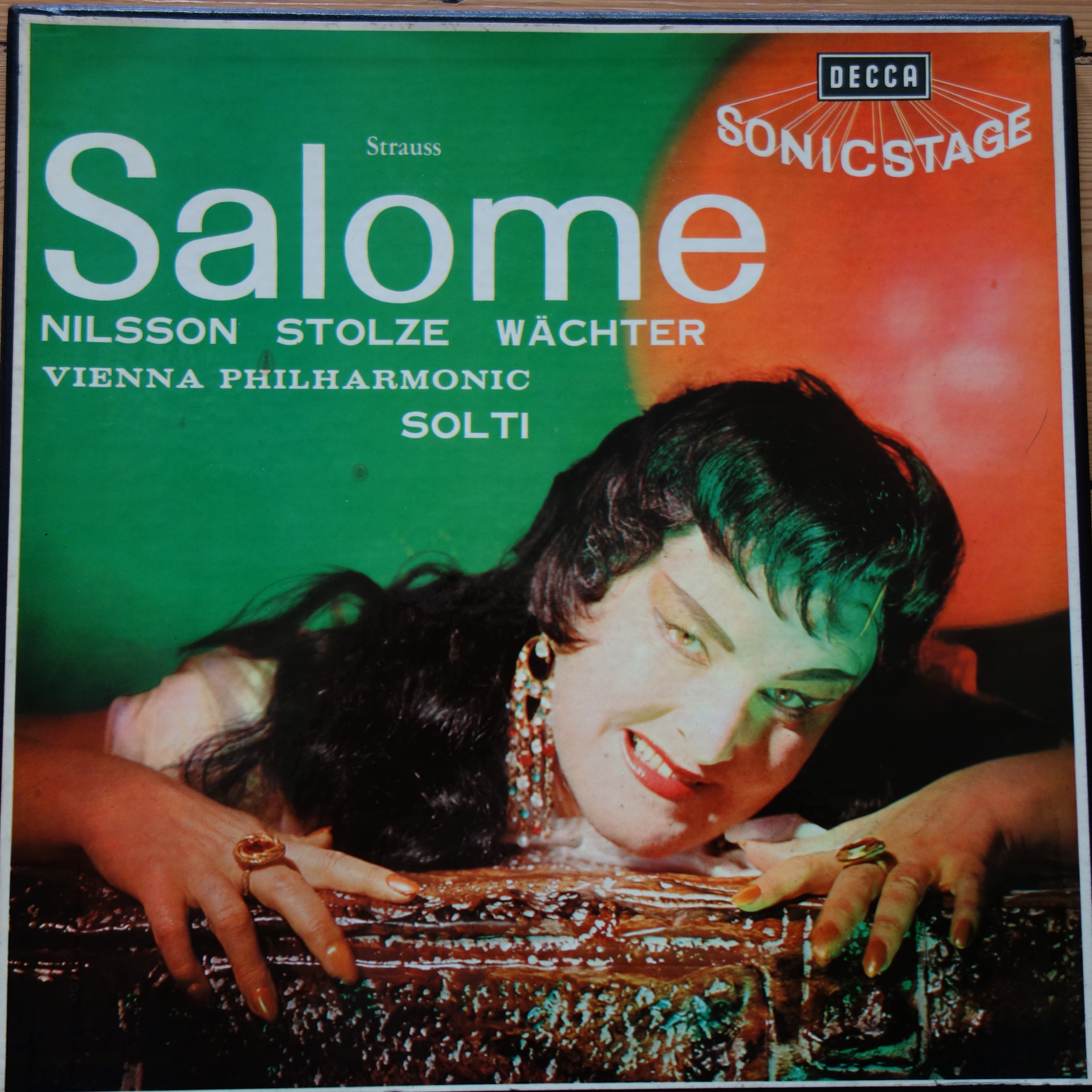 SET 228-9 Strauss Salome / Nilsson, etc. / Solti / VOP W/B 2 LP box set