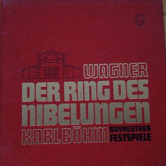 6747 037 Wagner Der Ring Des Nibelingen / Bohm / Bayreuth Festival 16 LP box
