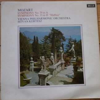 SXL 6616 Mozart Symphony Nos. 29 & 35 "Haffner" / Kertesz / VPO