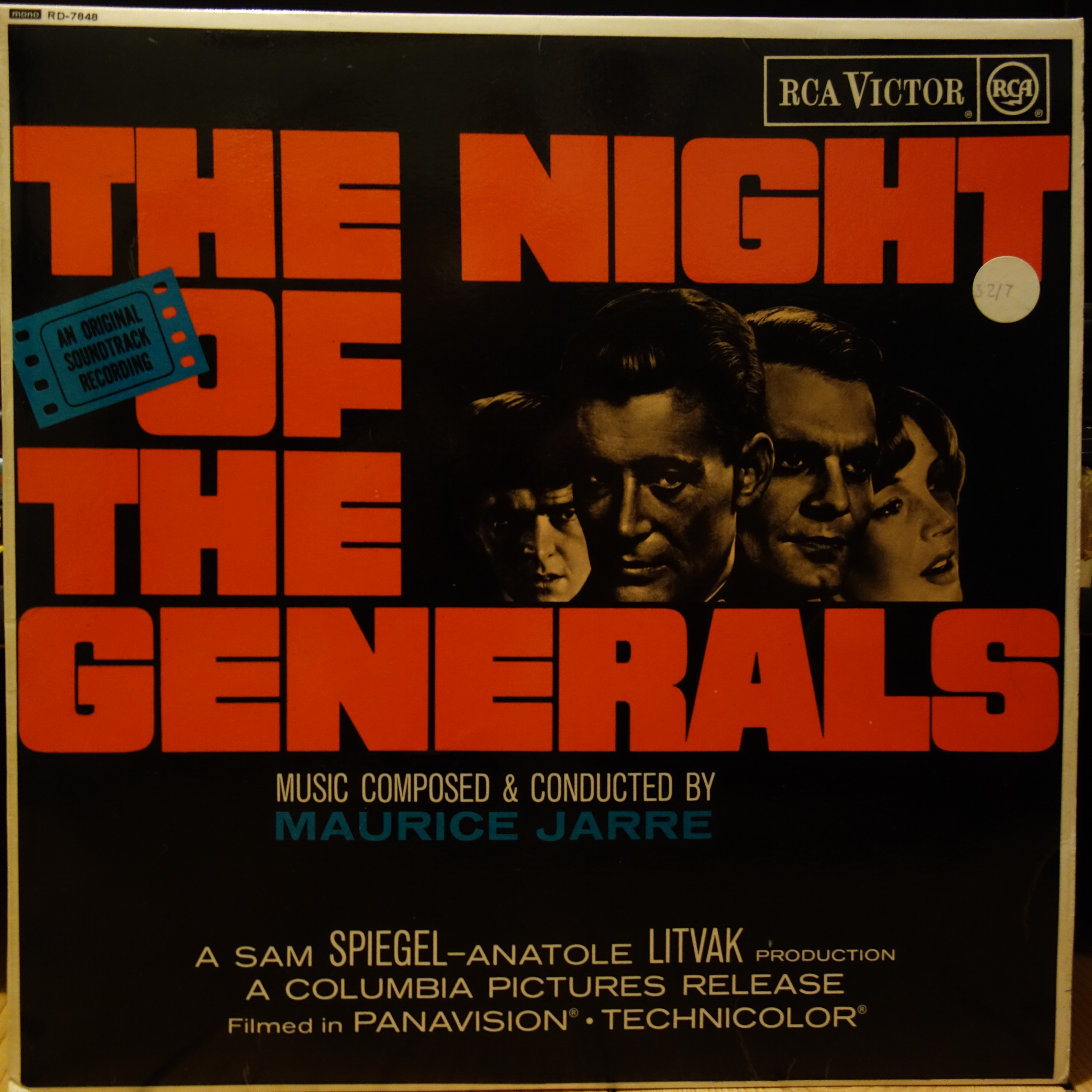 RD 7848 The Night of The Generals / Maurice Jarre
