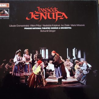 SLS 946/2 Janacek Jenufa Prague National Theatre / Gregor 2 LP box set