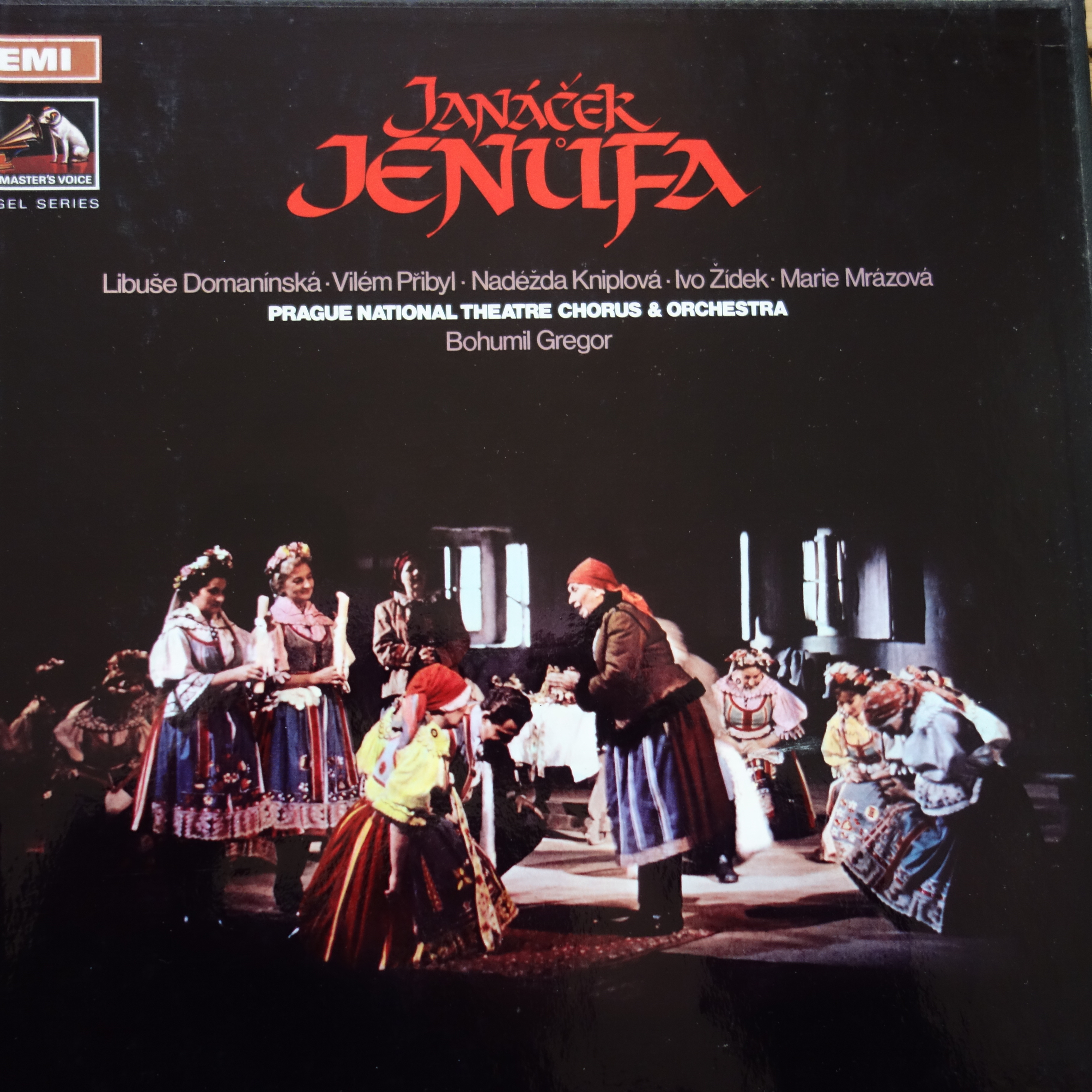SLS 946/2 Janacek Jenufa Prague National Theatre / Gregor 2 LP box set