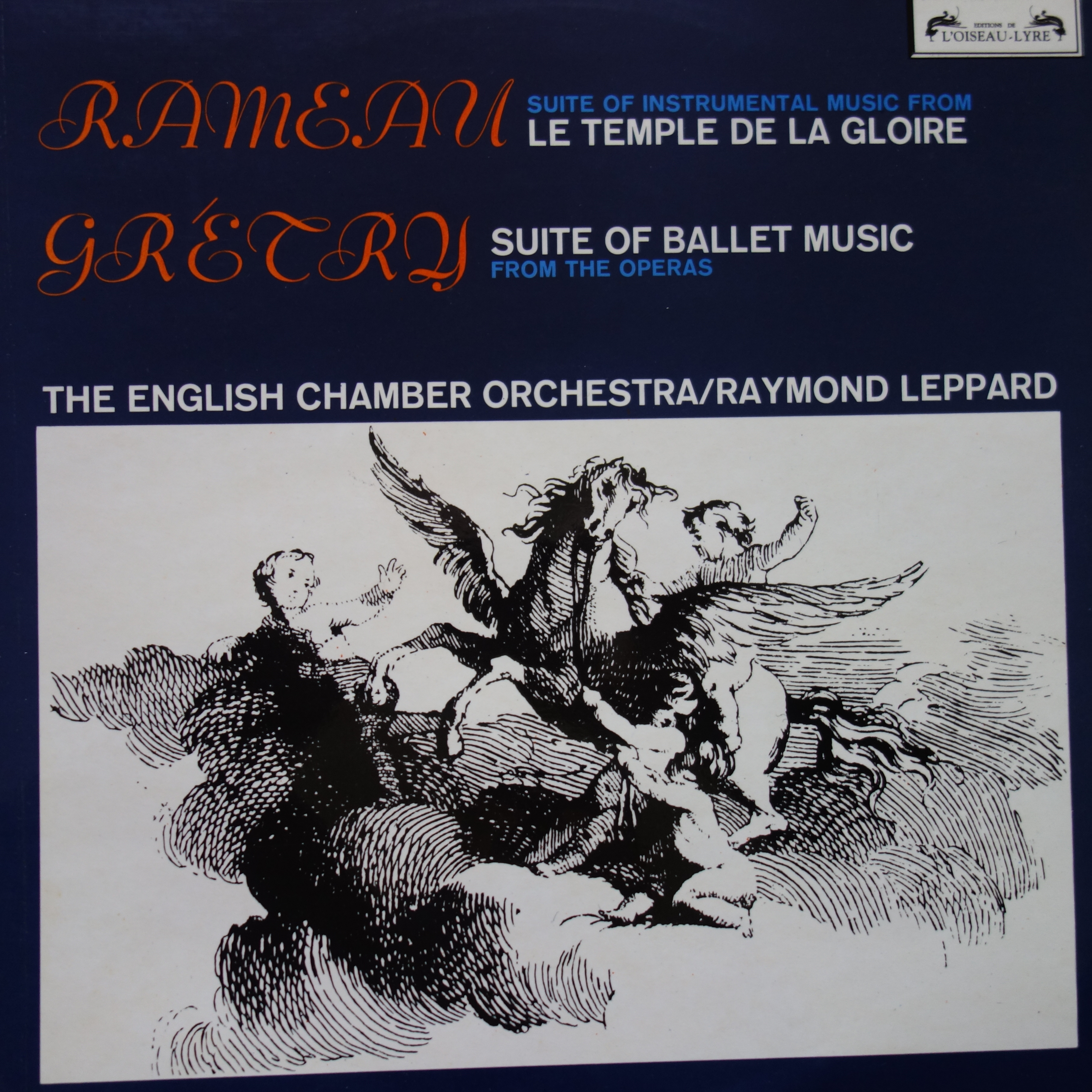 SOL 297 Rameau Temple de la Gloire / Gretry Ballet Music