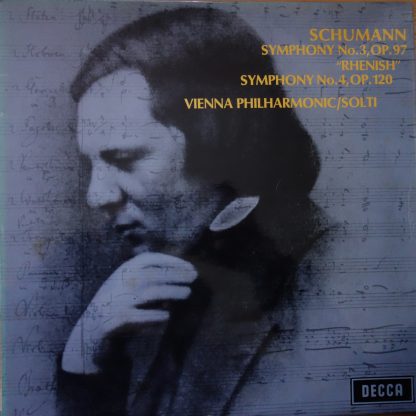 SXL 6356 Schumann Symphony No. 3 & 4 / Solti / VPO W/B