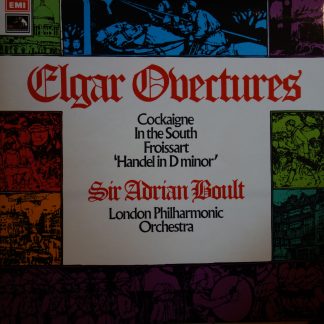 ASD 2822 Elgar Overtures / Boult / LPO