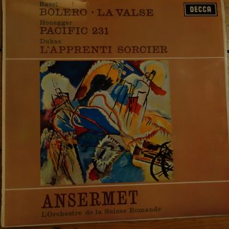 SXL 6065 Ravel / Honegger / Dukas / Ansermet / OSR