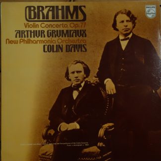 6500 299 Brahms Violin Concerto / Grumiaux / Davis / NPO
