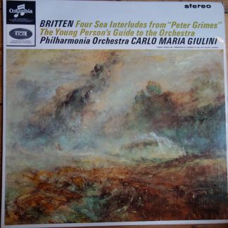 SAX 2555 Britten Four Sea Interludes / Young Person's Guide