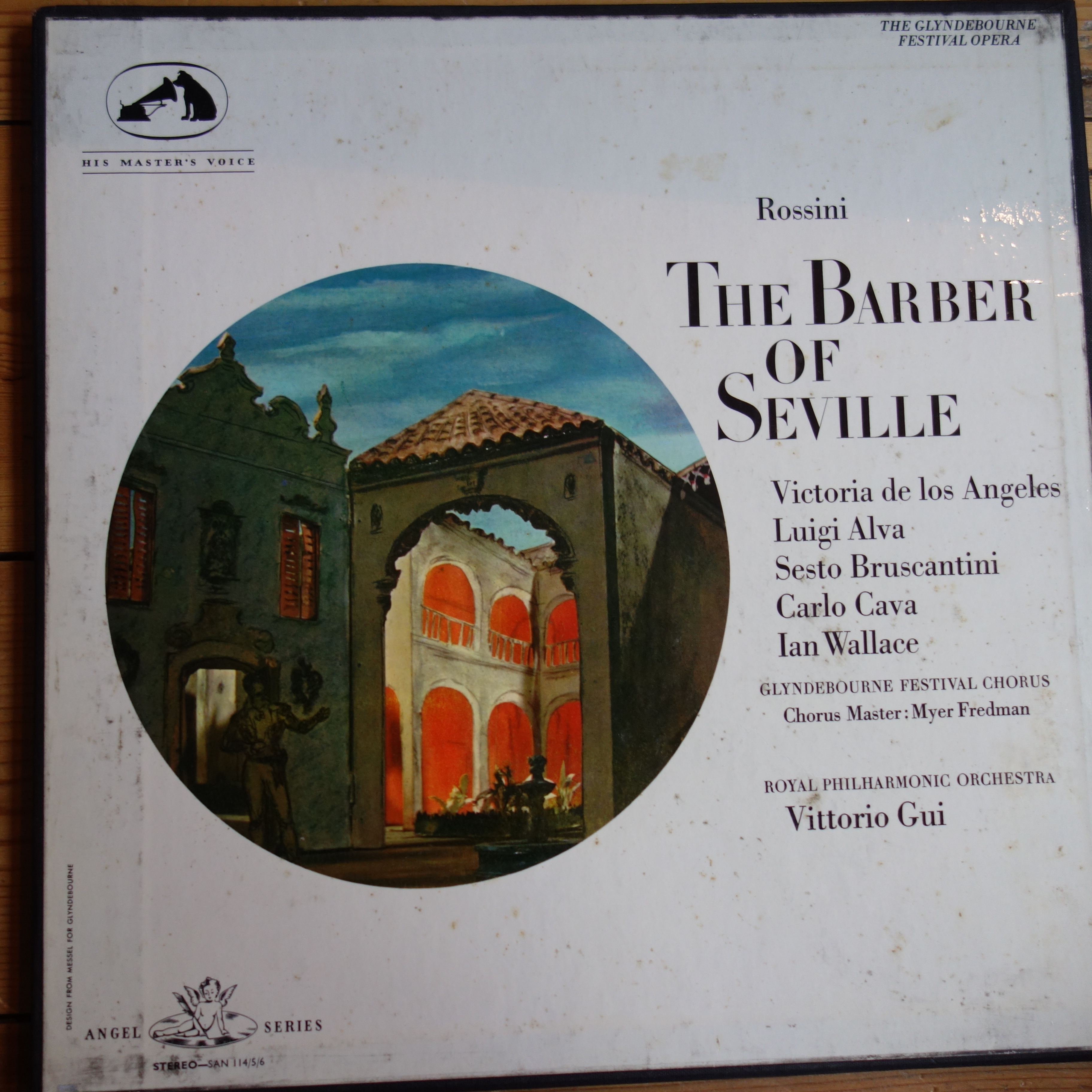 SAN 114-6 Rossini Barber of Seville / de los Angeles