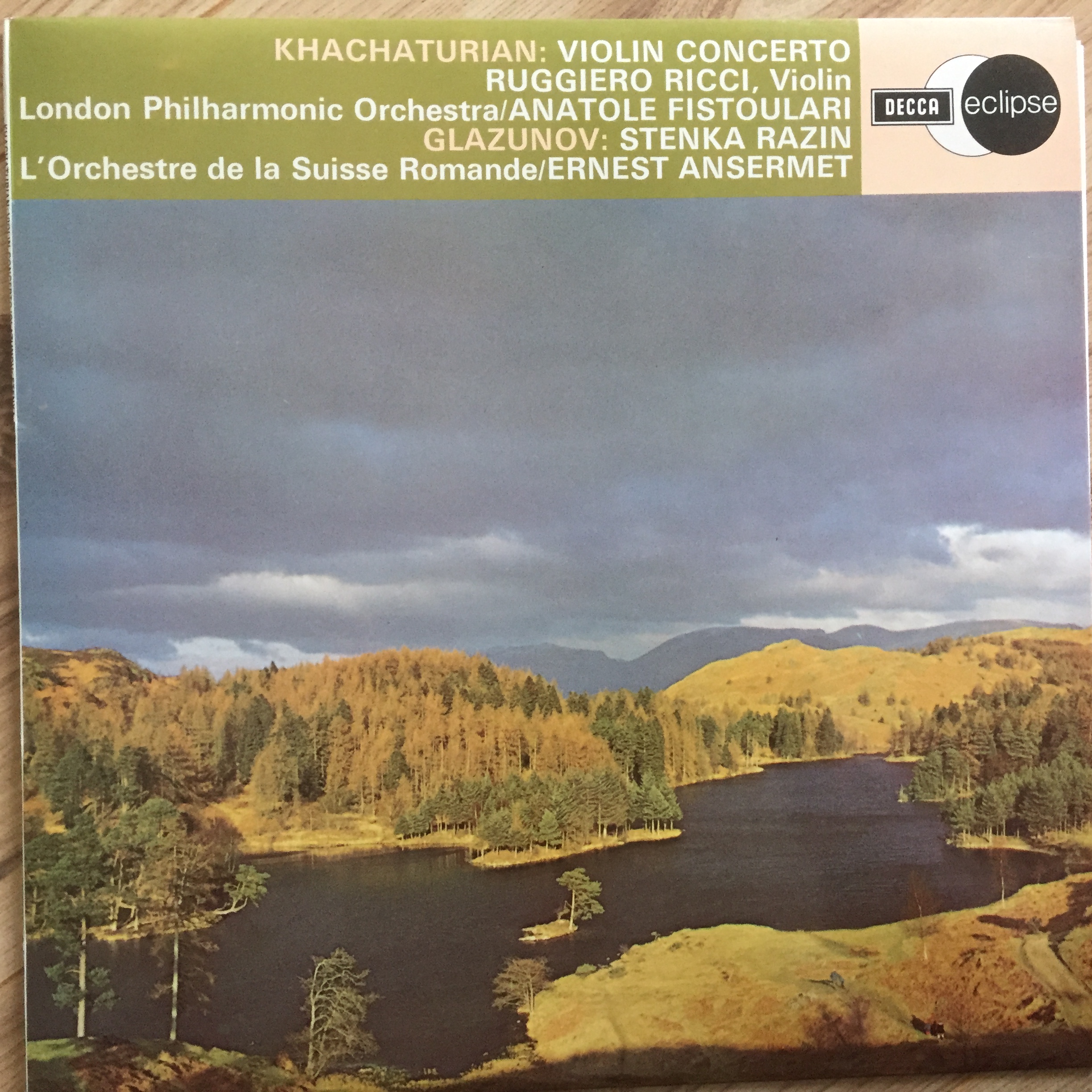 ECS 641 Khachaturian Violin Concerto, etc. / Ruggiero Ricci