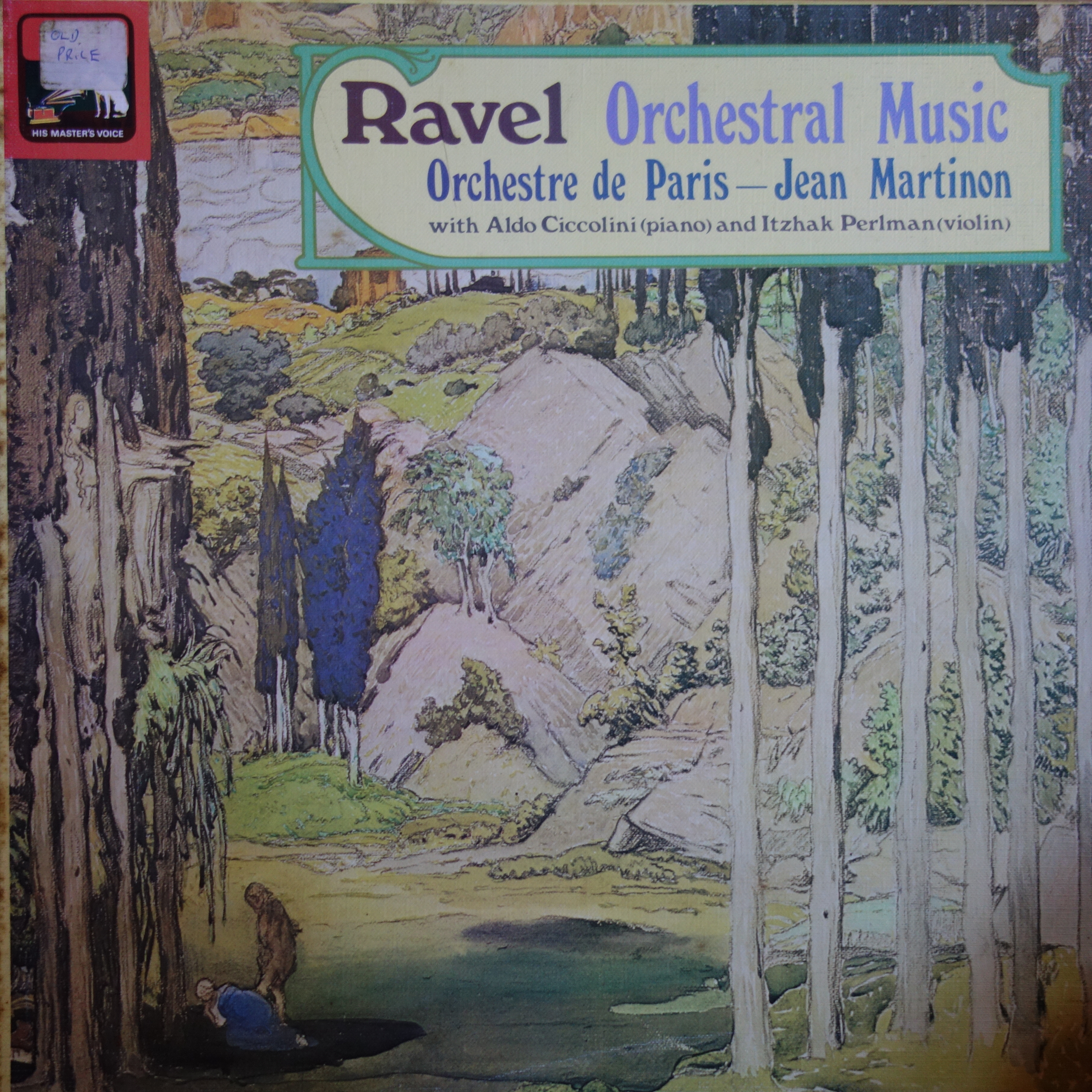 SLS 5016 Ravel Orchestra Music / Martinon / ODP
