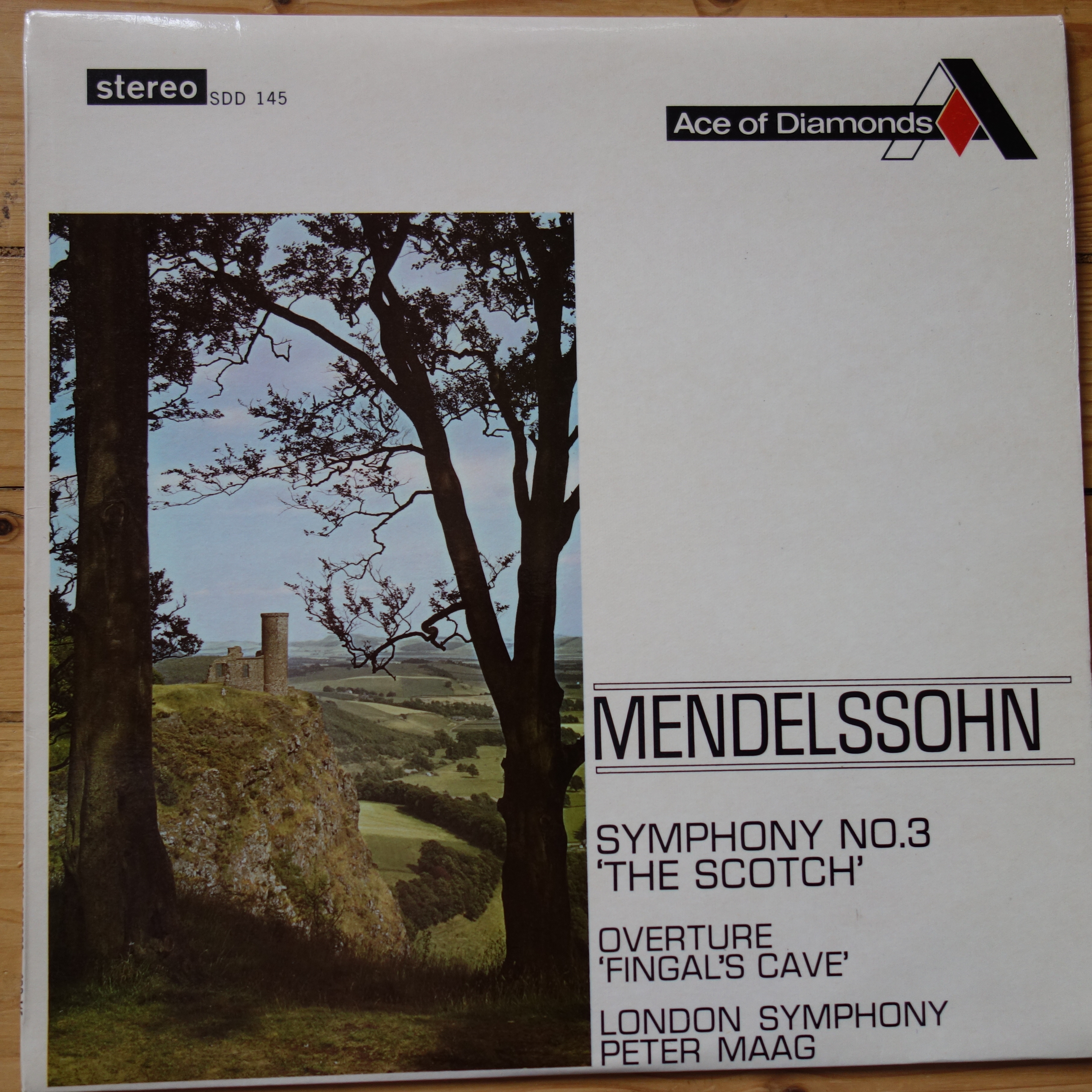 SDD 145 Mendelssohn Symphony No. 3 / Fingal's Cave