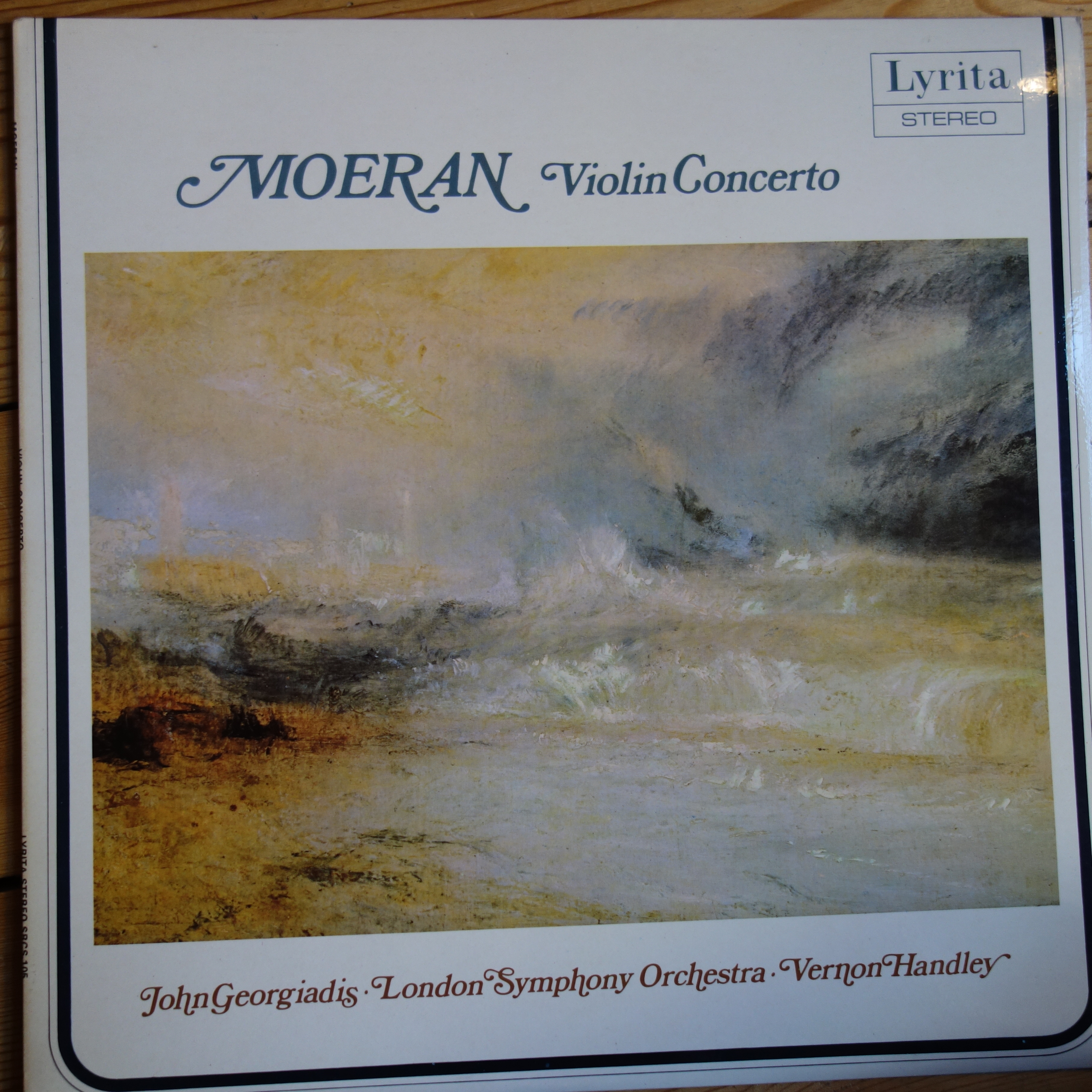 SRCS 105 E. J. Moeran Violin Concerto / John Giorgiadis