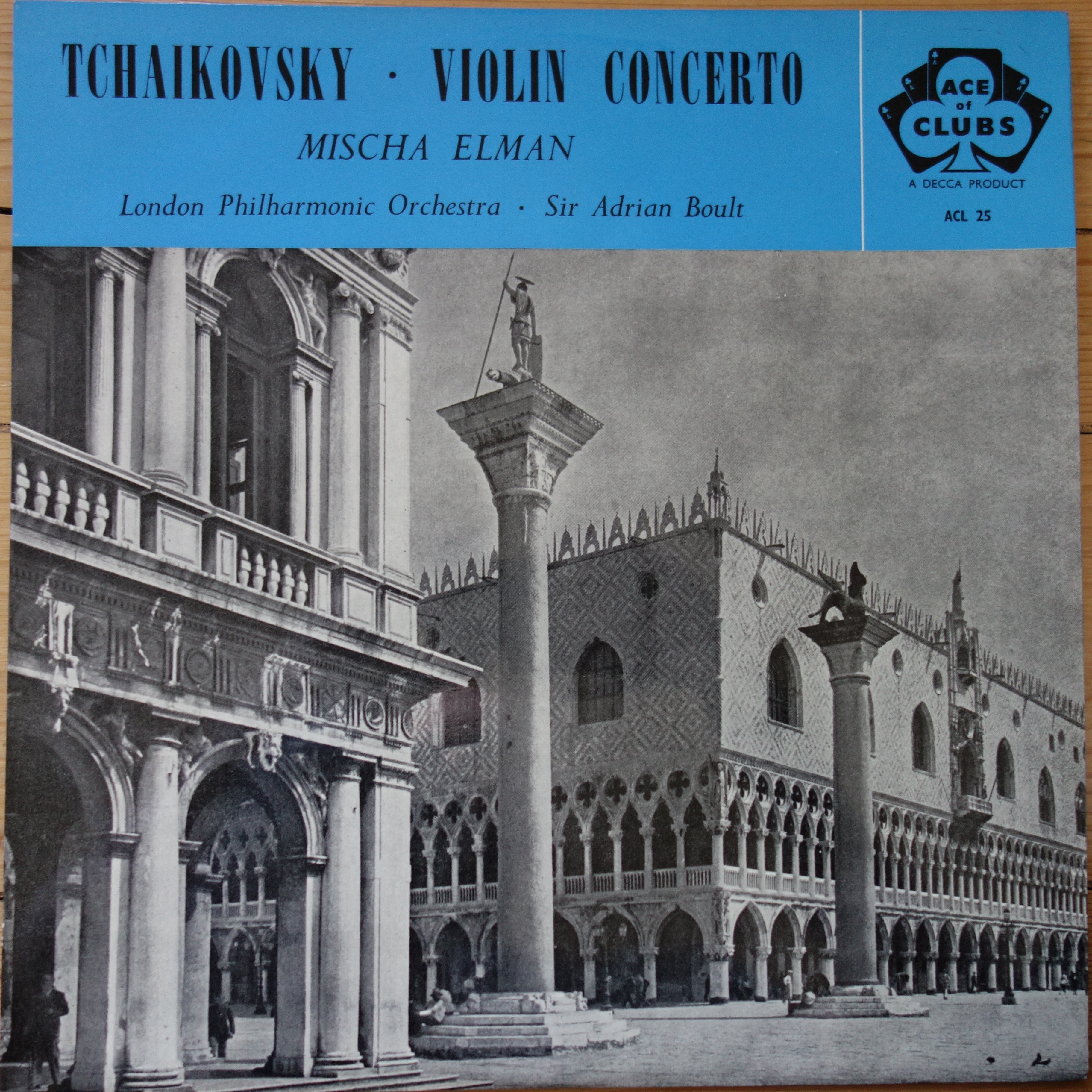 ACL 25 Tchaikovsky Violin Concerto / Mischa Elman / Boult / LPO