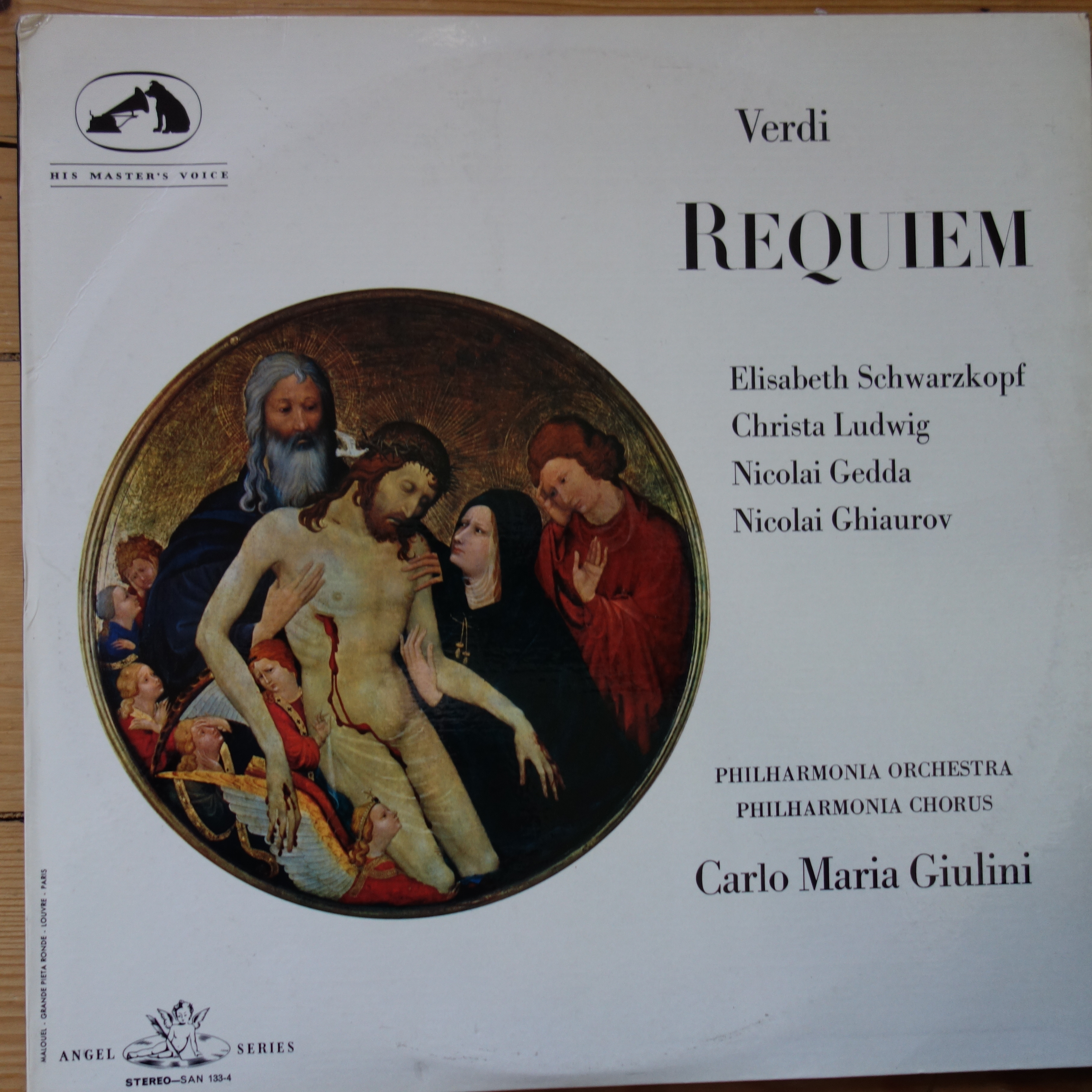 SAN 133-4 Verdi Requiem / Schwarzkopf, etc. / Giulini