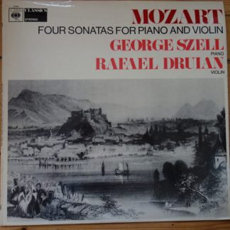 CBS 61055 Mozart Four Sonatas for Piano & Violin / Druian / Szell
