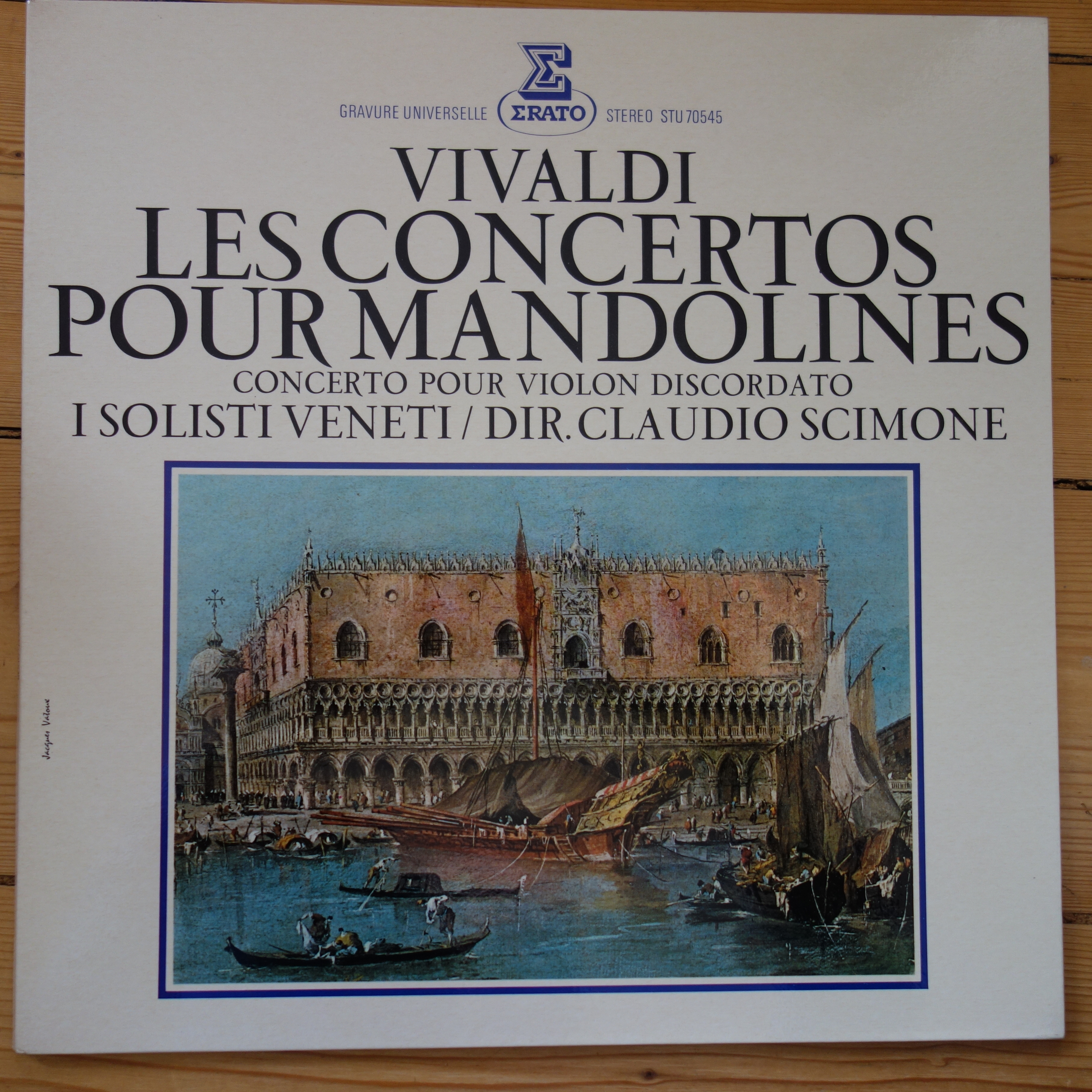 STU 70545 Vivaldi Concertos For Mandolines