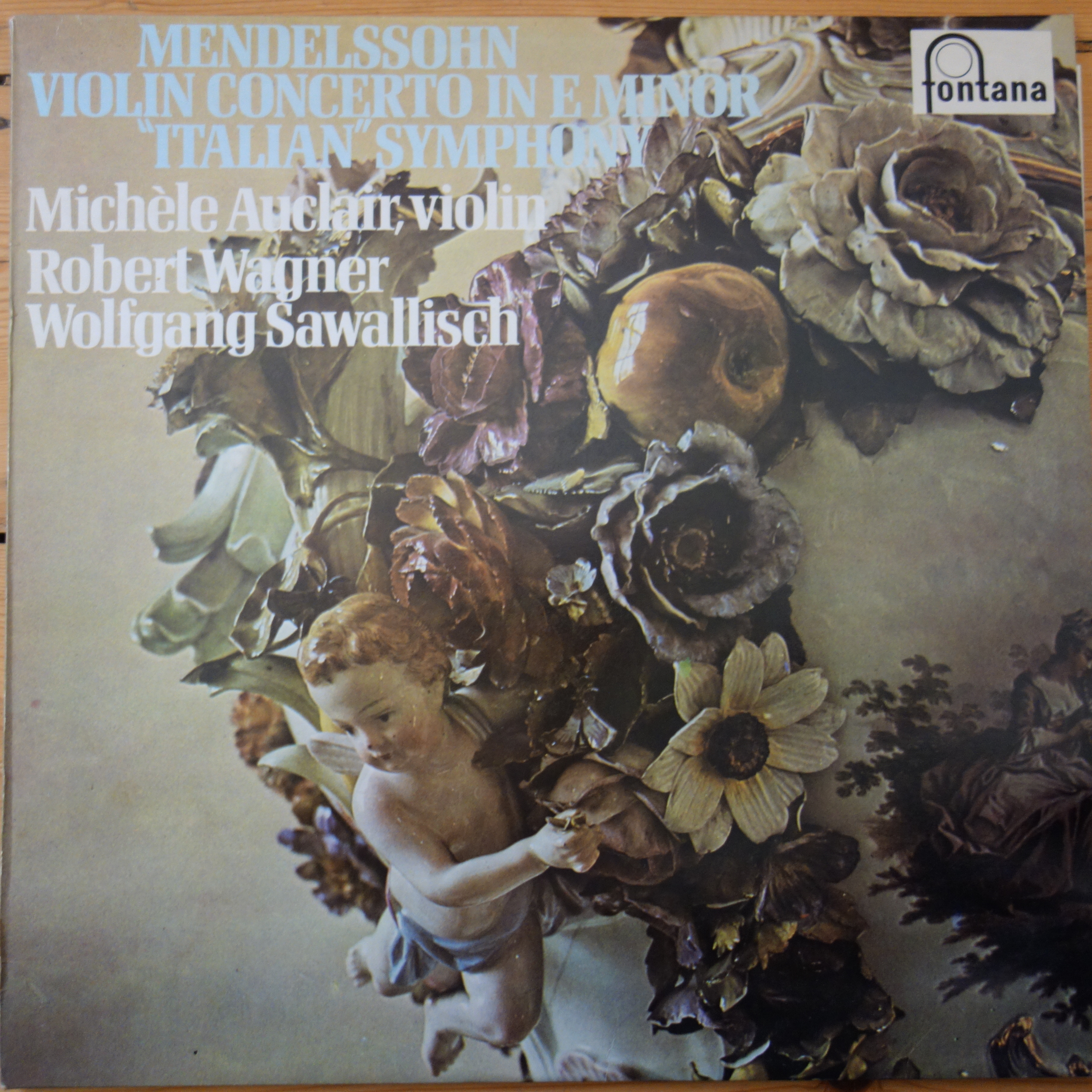 6530 006 Mendelssohn Violin Concerto in E minor etc. / Michele Auclair