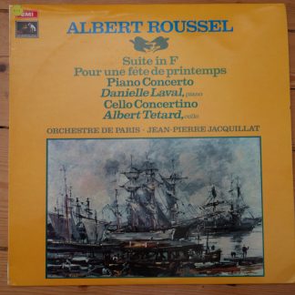 ASD 2586 Roussel Suite in F, Cello Concertino, etc. / Jacquillat / ODP