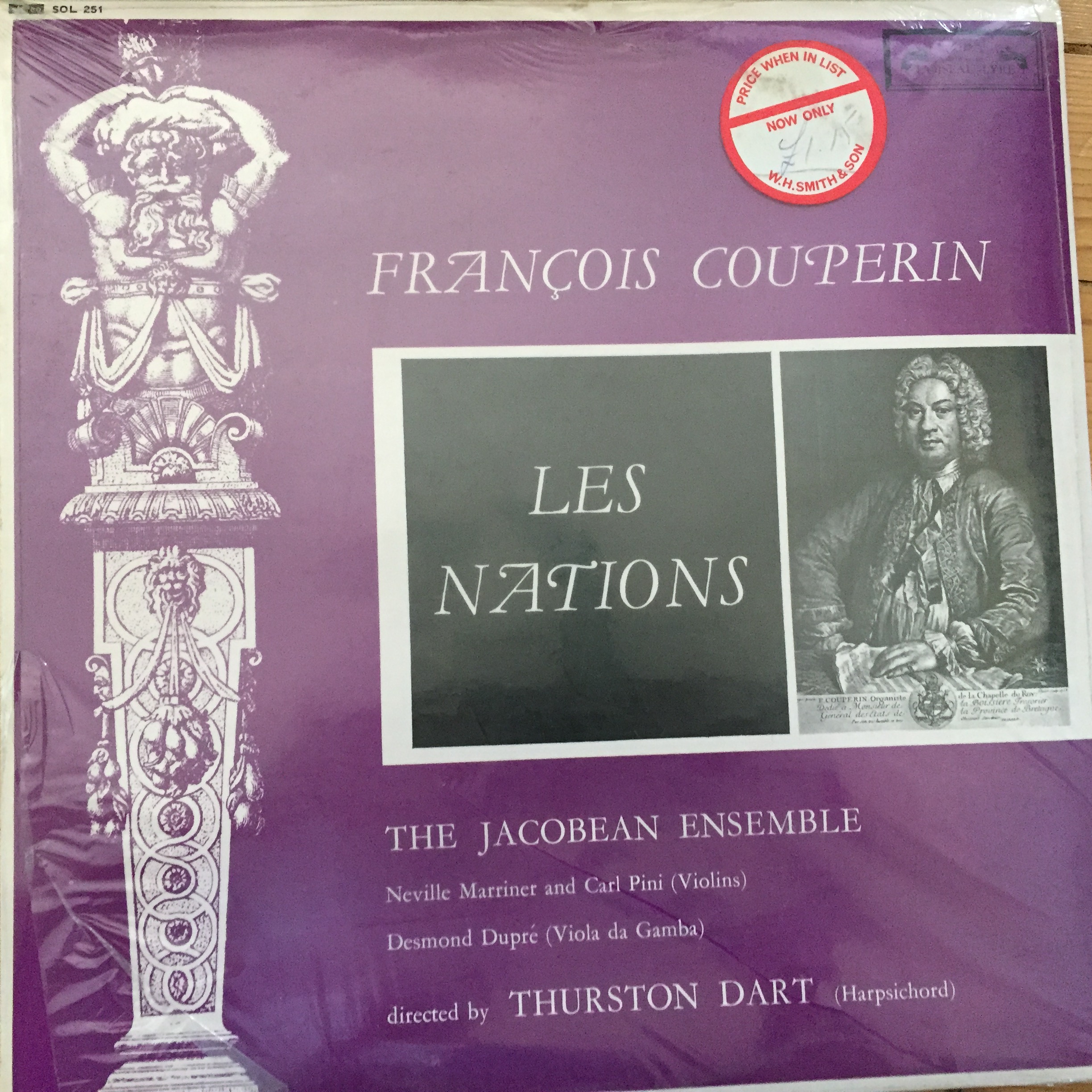 SOL 251 Couperin Les Nations / Jacobean Ensemble