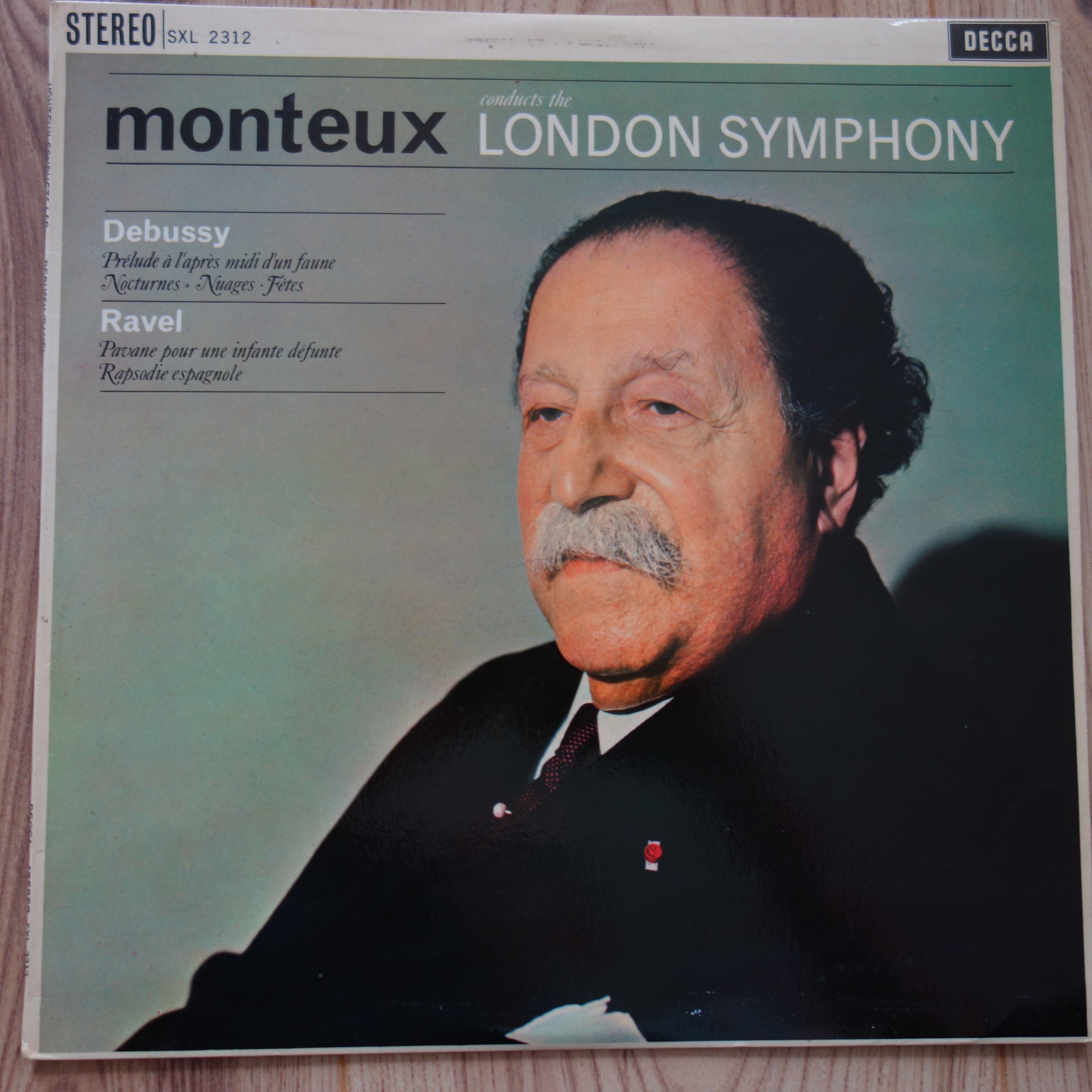 SXL 2312 Debussy / Ravel / Monteux / LSO W/B