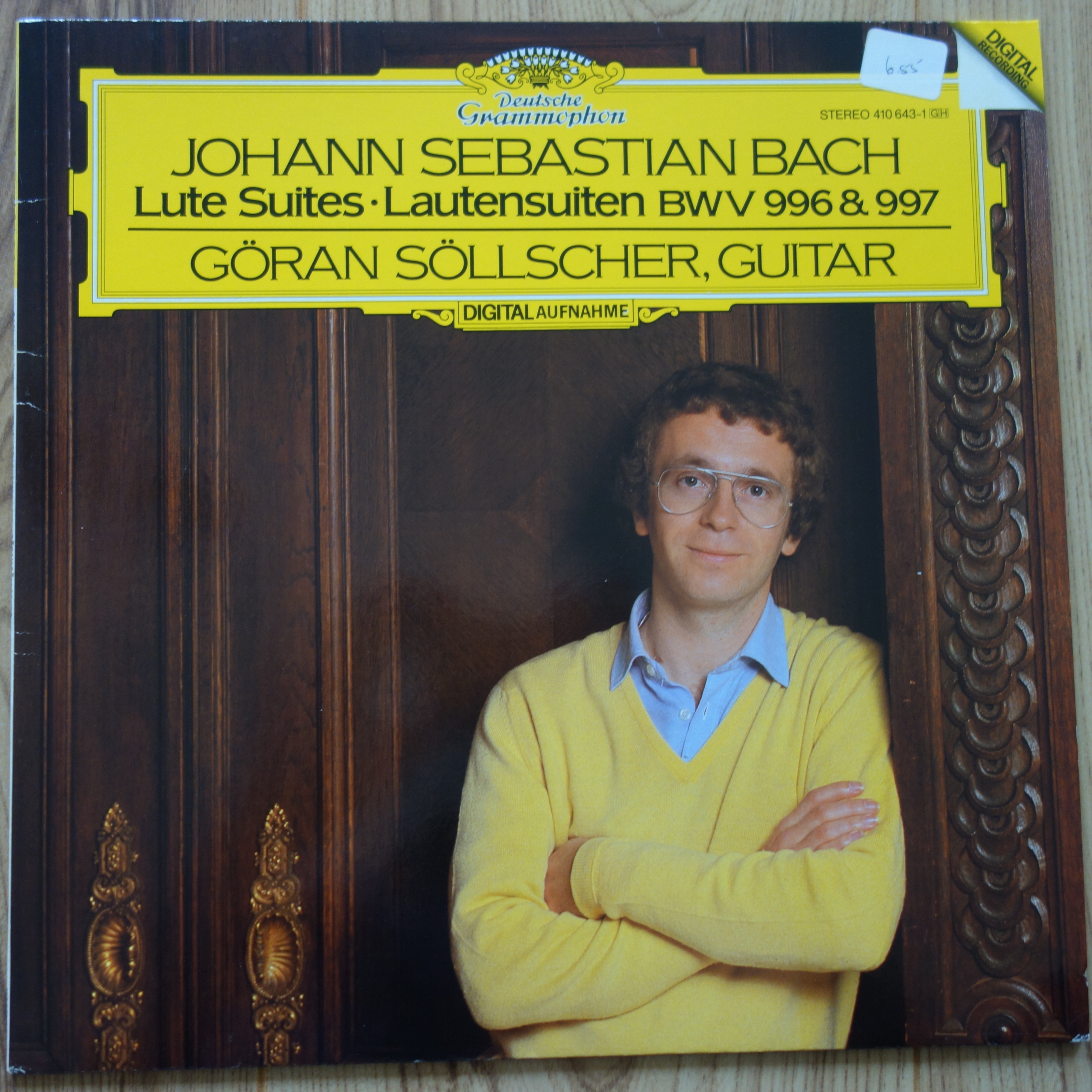 410 643-1 Bach Lute Suites BWV 996-7 / Goran Sollscher