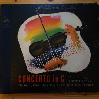 DM 1070 Kresler Concerto in C / Kreisler / Voorhees