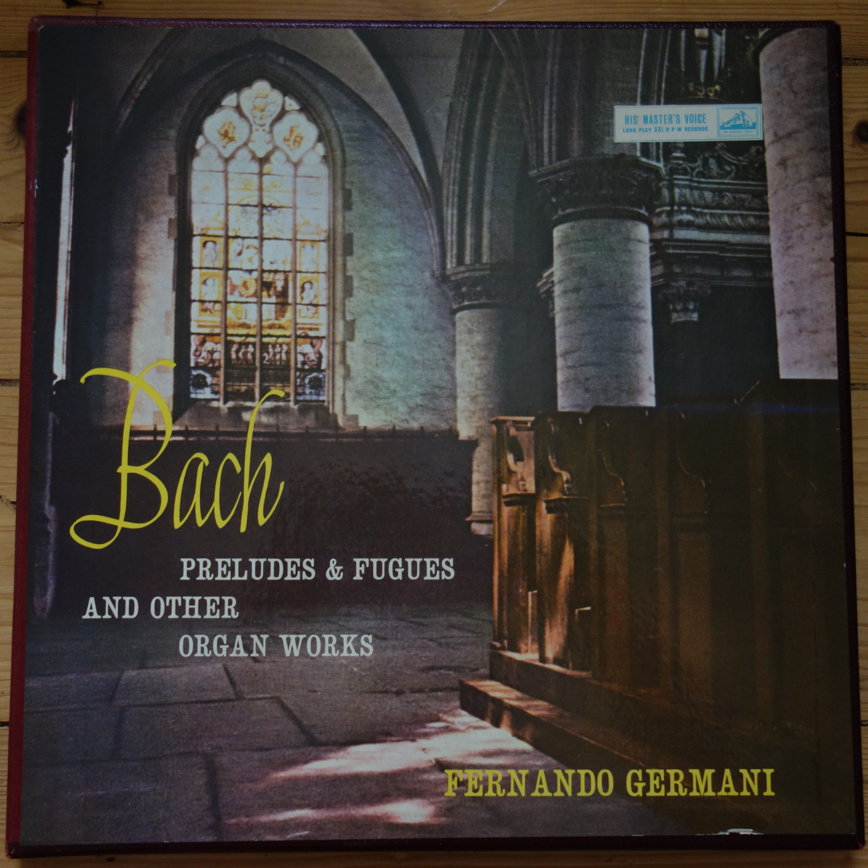CLP 1305-07 Bach Preludes & Fugues & Other Organ Works / Germani