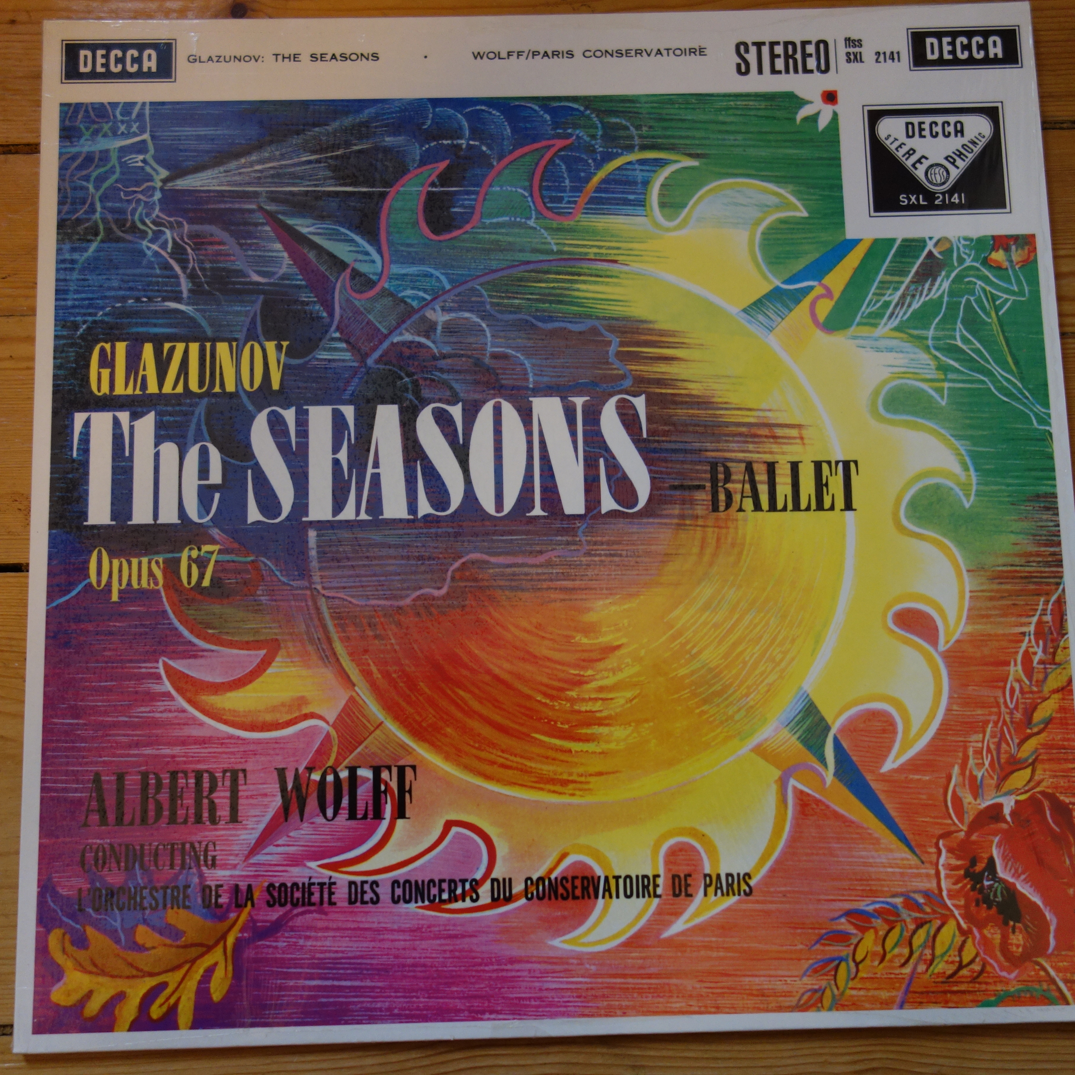 SXL 2141 Glazunov The Seasons Ballet / Wolf