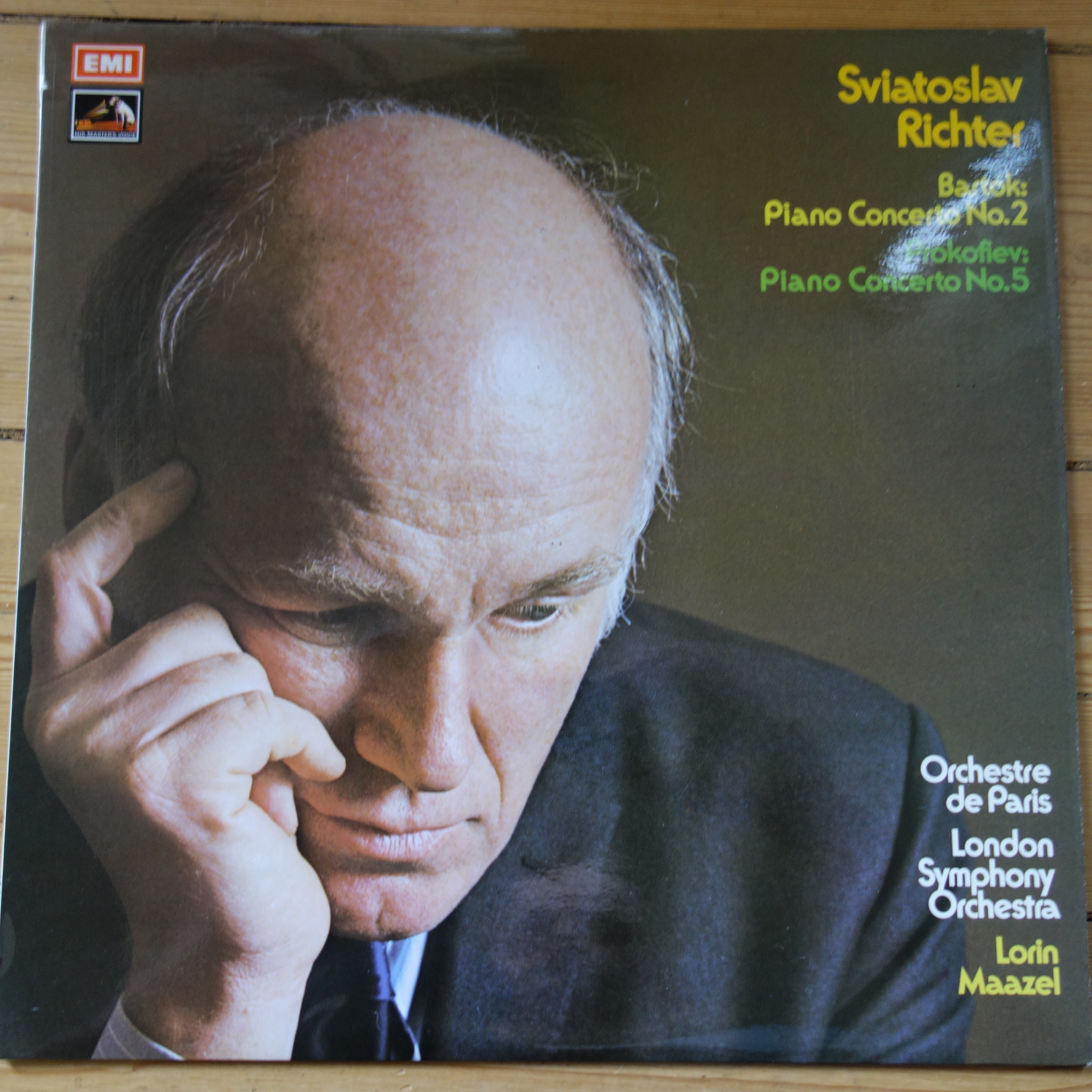 ASD 2744 Bartok / Prokofiev Piano Concertos / Sviatoslav Richter