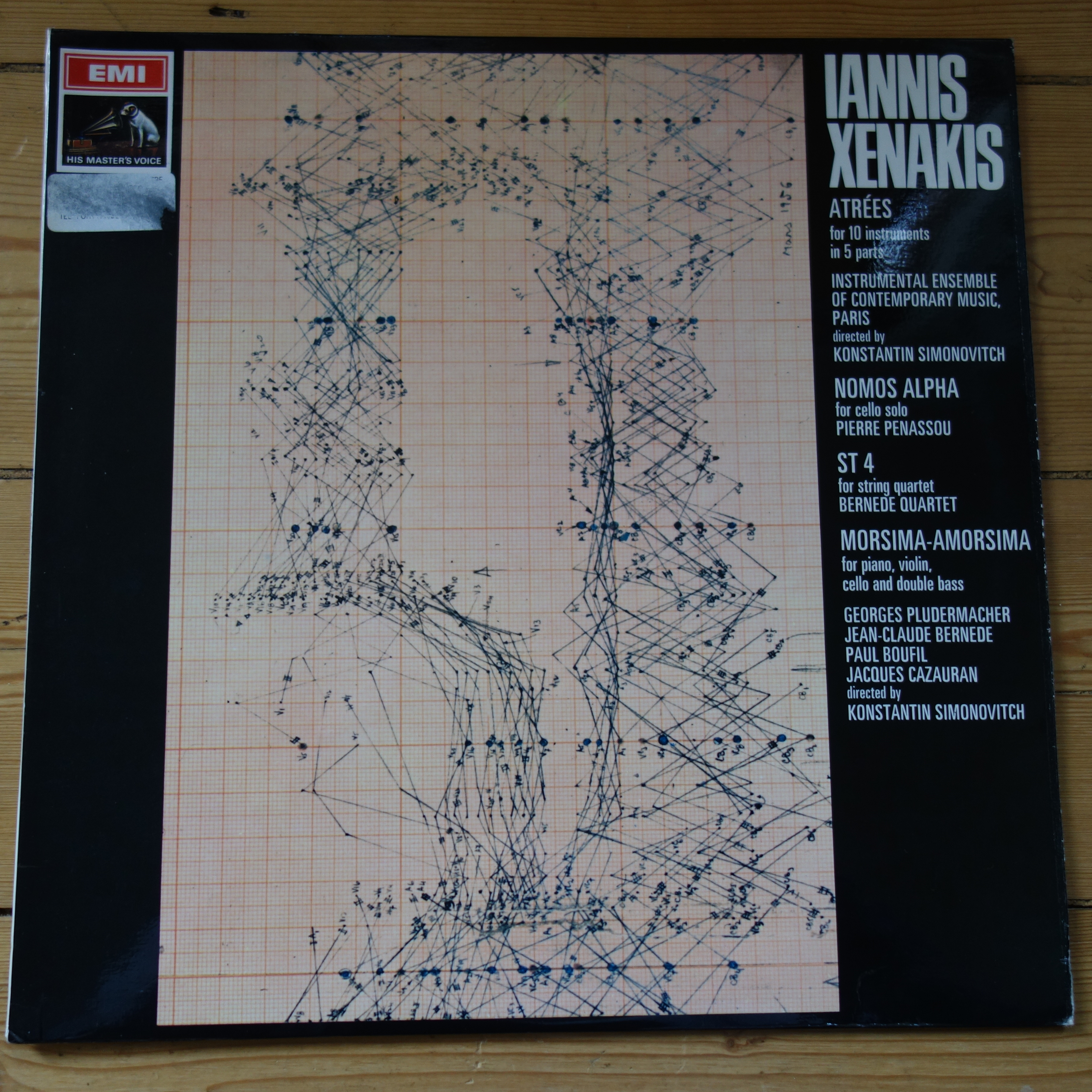 ASD 2441 The Music of Iannis Xenakis
